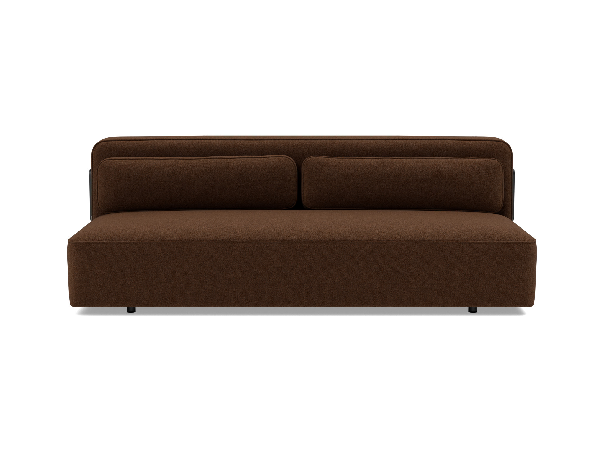 Schlafsofa Yonata Strukturierter Stoff Taura 359-Cappuccino