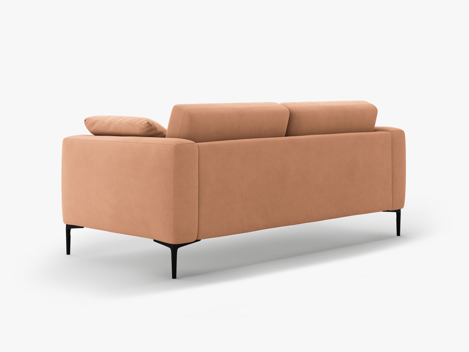 Micadoni Sofa Bemy 3-Sitzer Samt Rosa