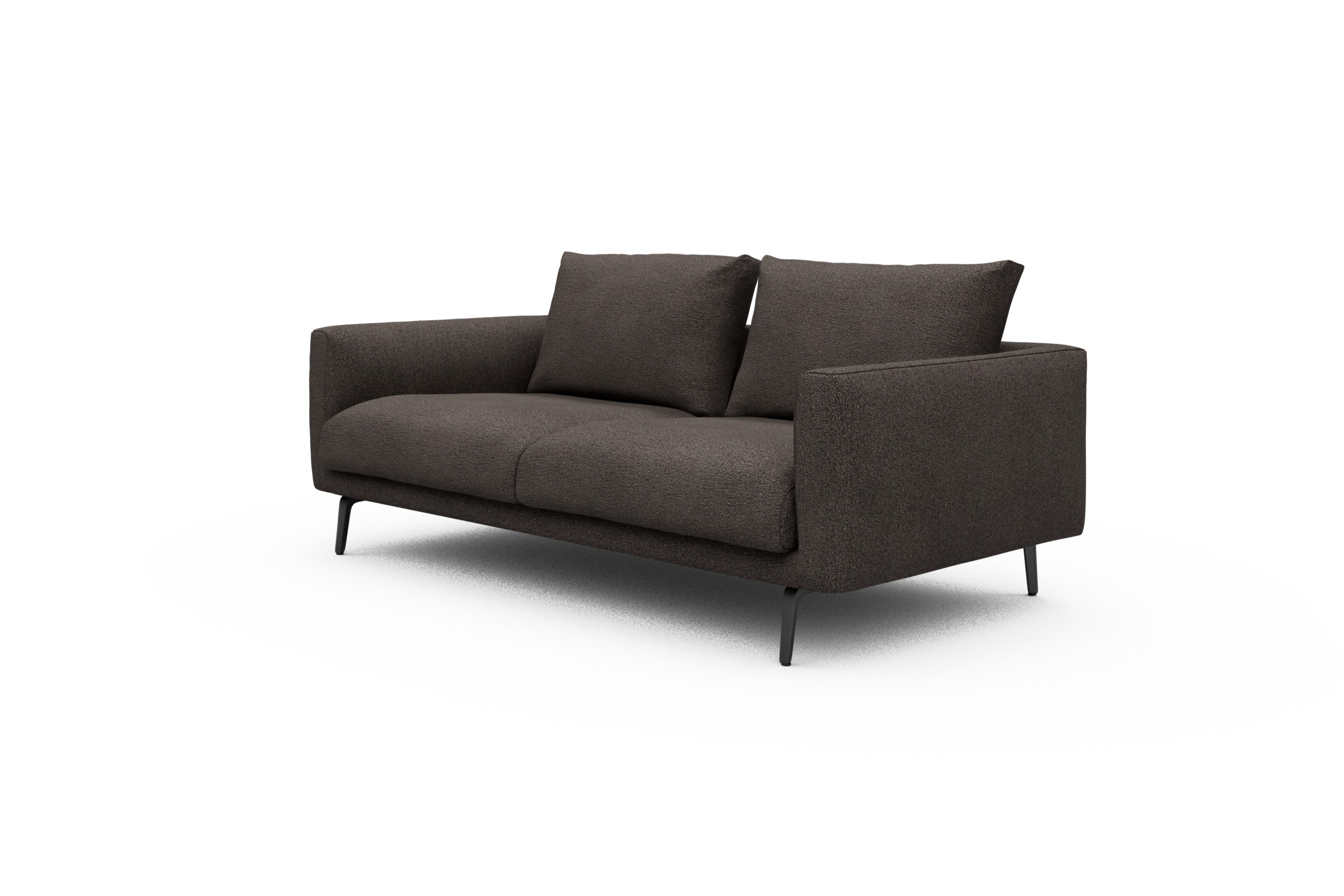 Sofa Karl 2-5-Sitzer Boucle-Taupe