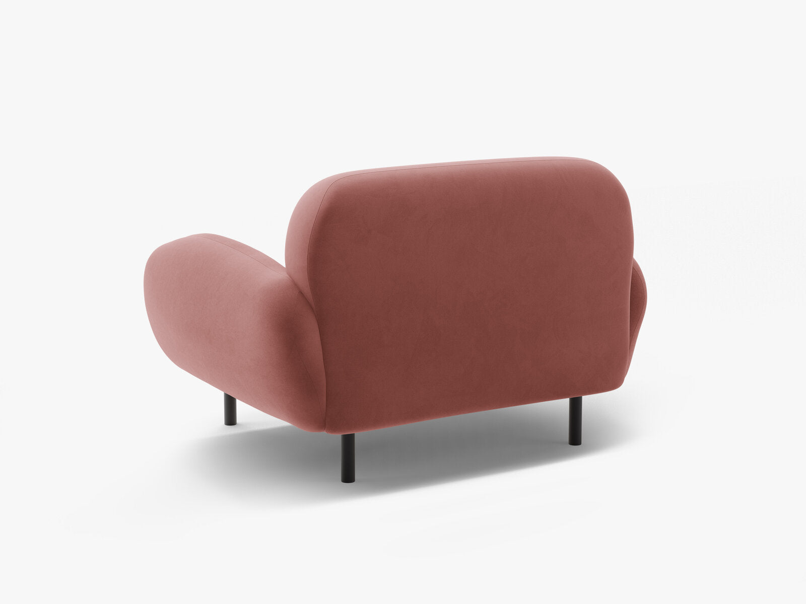Micadoni Sessel Poppy Samt Casino Flamingo