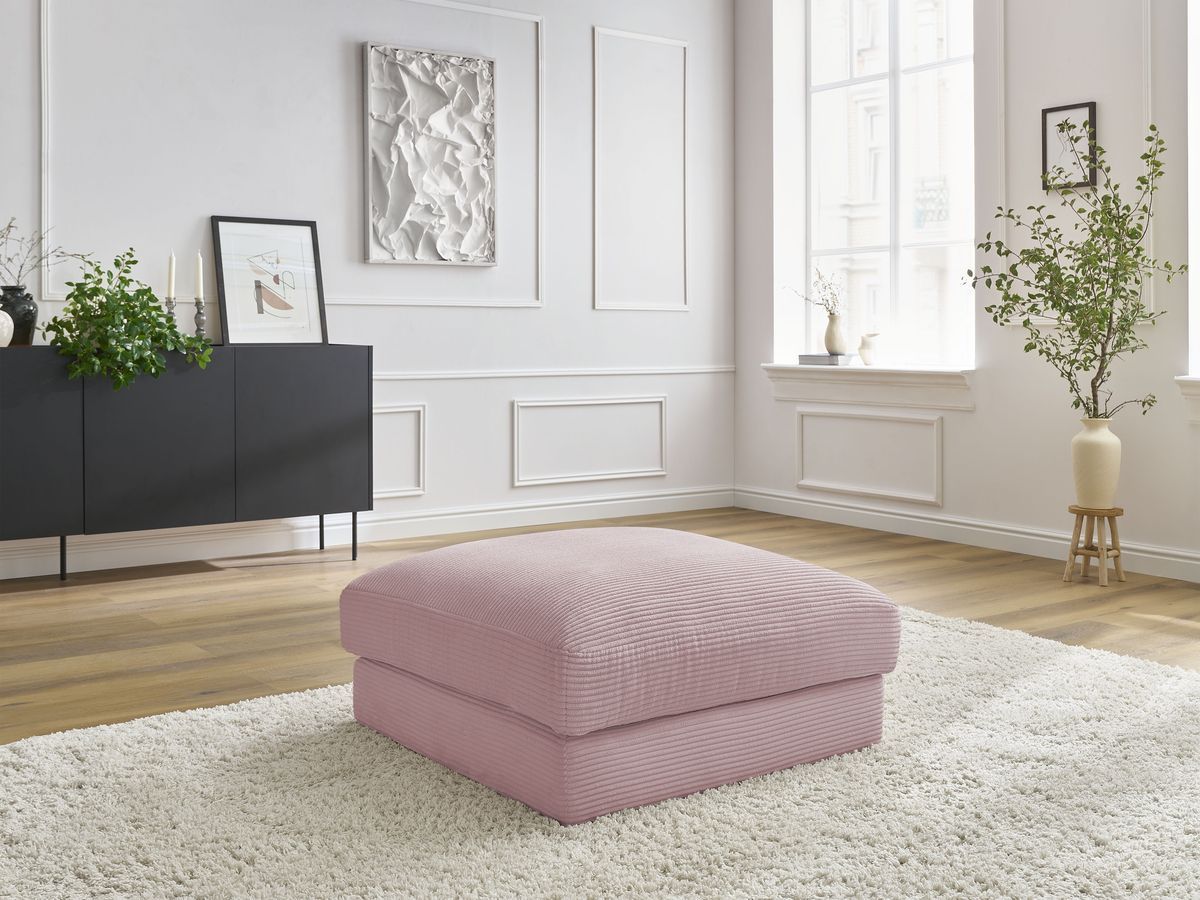 Bobochic Leonard Pouf Cordsamt Violett