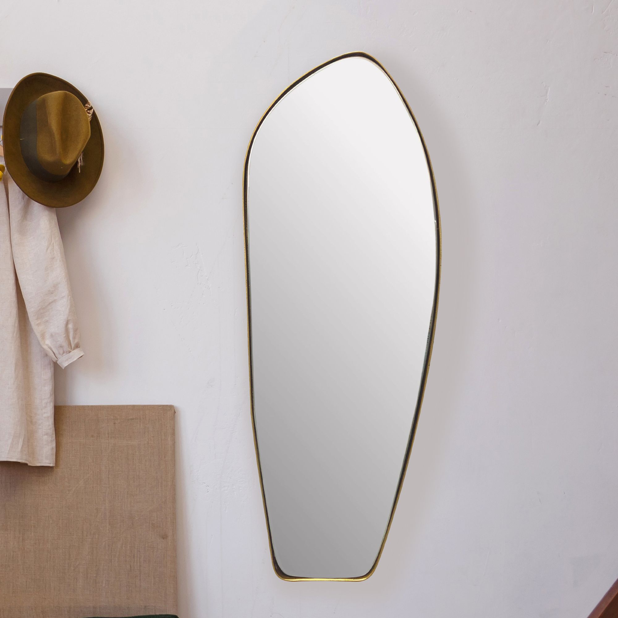 Wandspiegel Risor Gold 33 × 2,5 × 90 cm