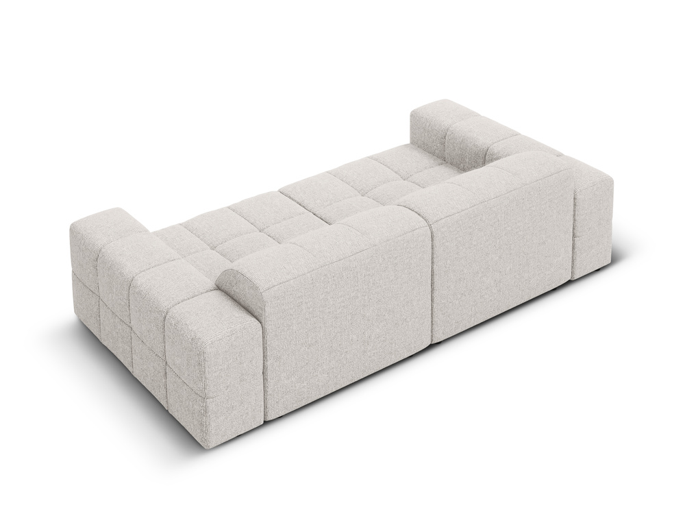 Cosmopolitan Design Sofa Chicago 3-Sitzer Chenille Haga Hellgrau