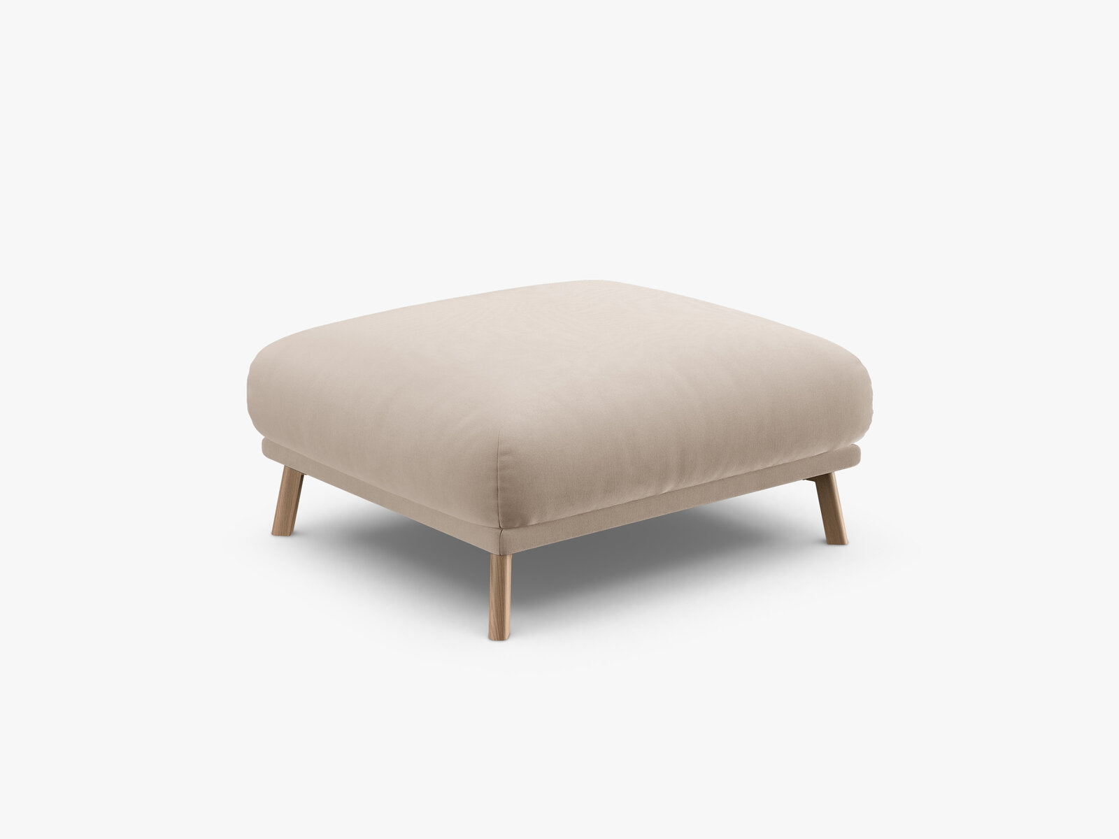 Micadoni Hocker Naomi Samt Salvador Beige