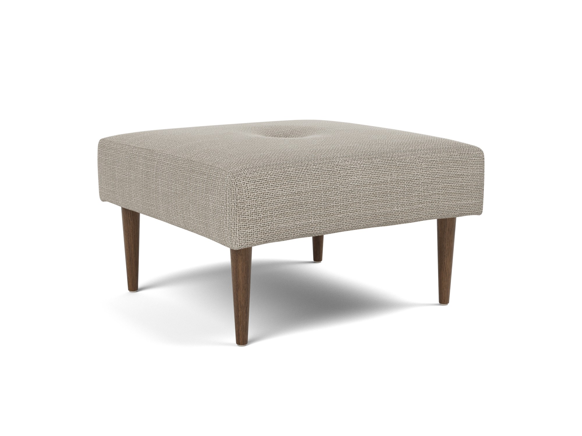 Hocker Recast Strukturierter Stoff Kenya 579-Gravel