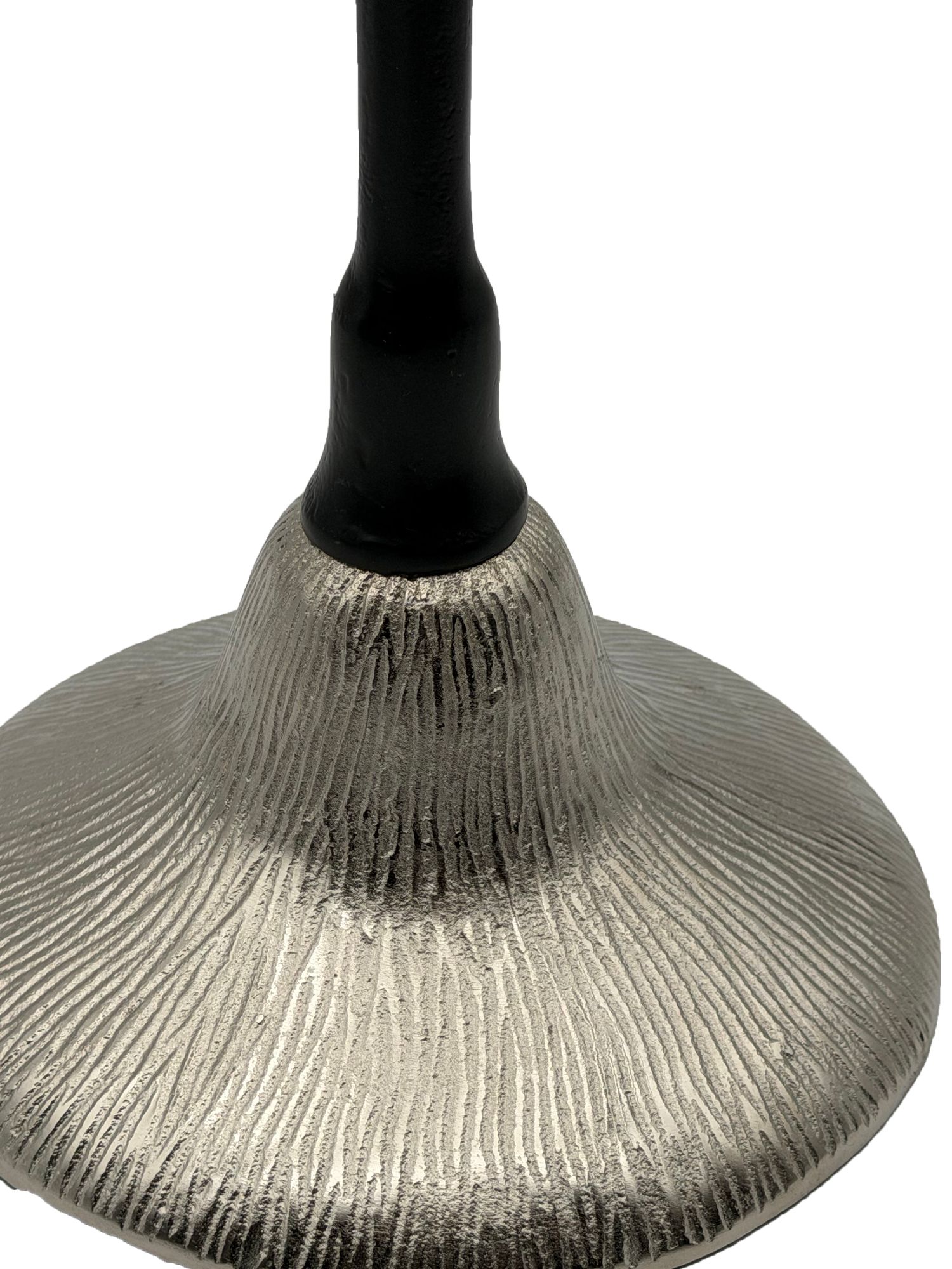 Beistelltisch Selbu Aluminium Silber Ø 29 × H 54 cm