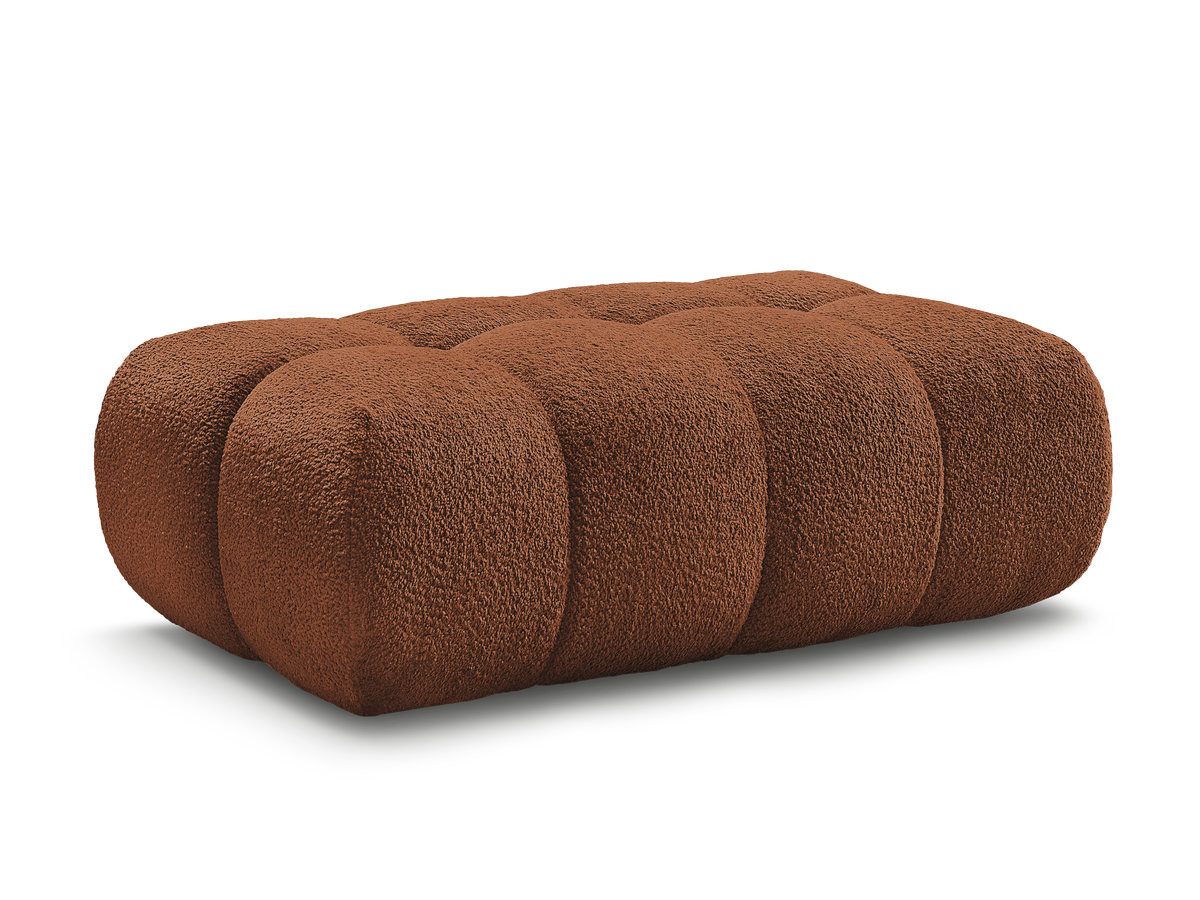 Bobochic Jaya Pouf Chenille Orange