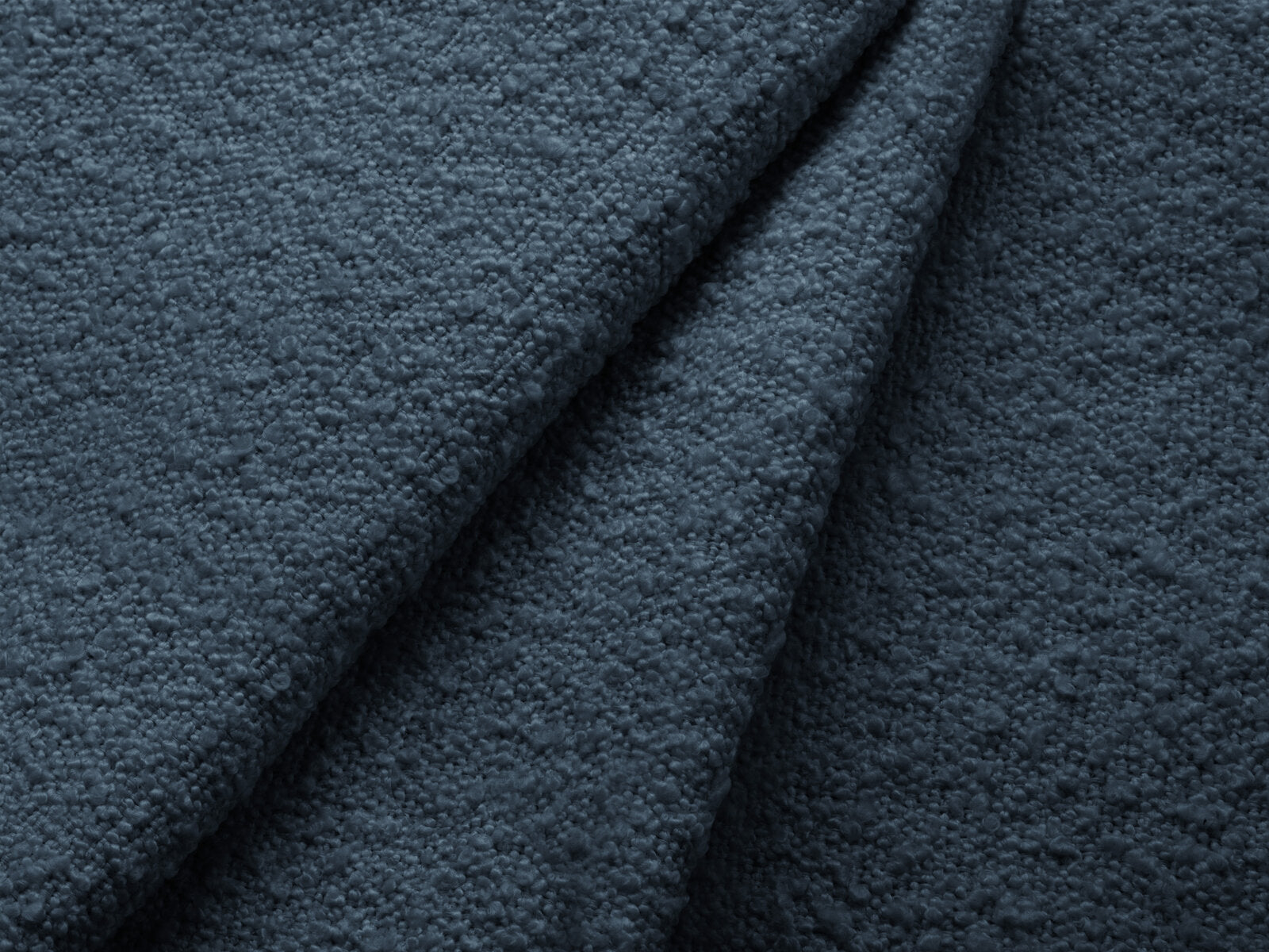 Micadoni Sessel Iga Boucle Baloo Dunkelblau