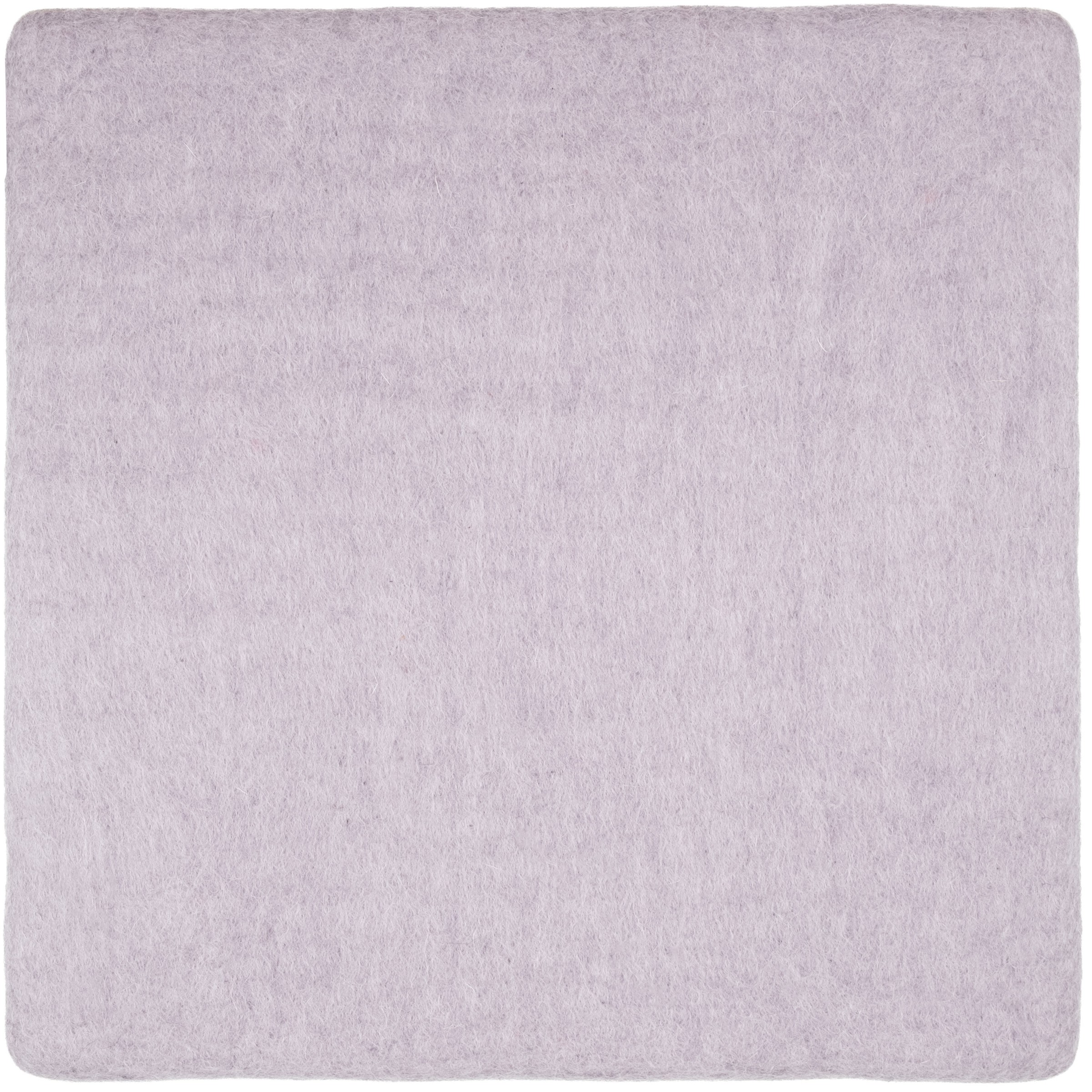 myfelt Marla Filz-Sitzauflage Hellviolett 36 x 36 cm