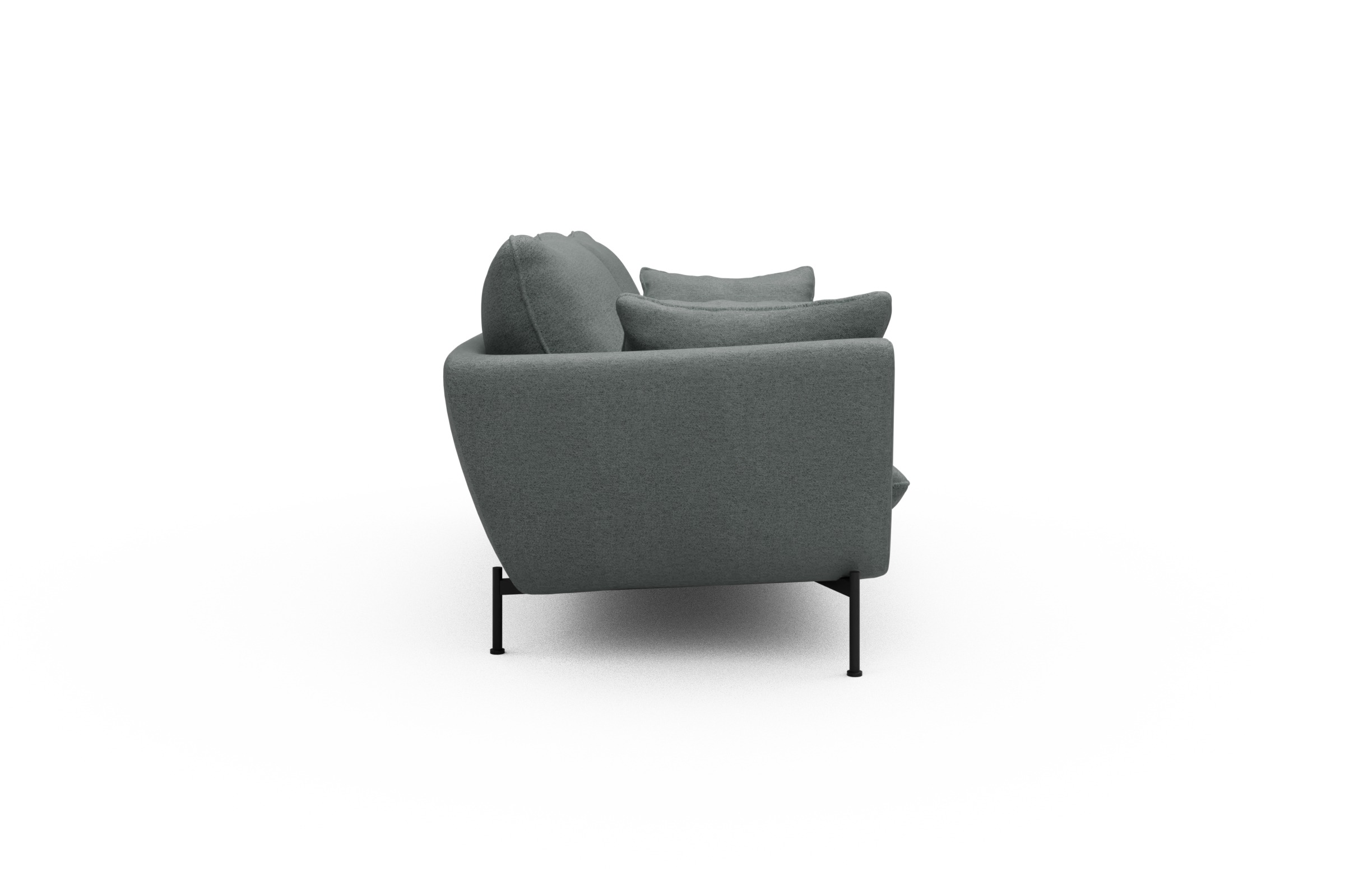 Sofa Anton 3-Sitzer Denari-Soft-Grey