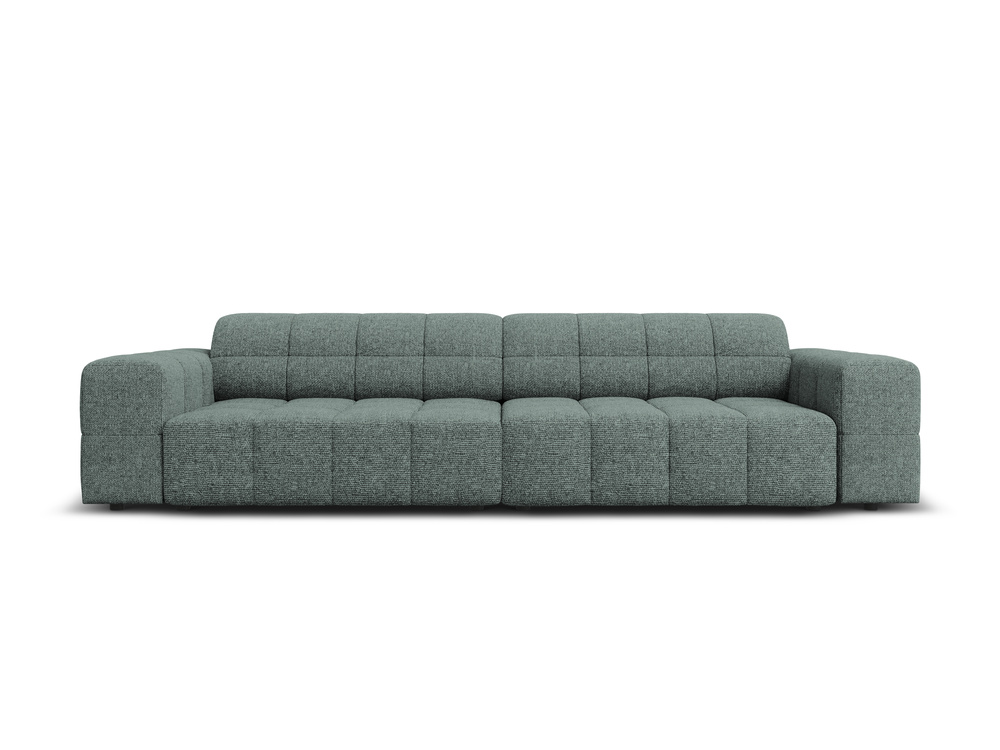 Cosmopolitan Design Sofa Chicago 4-Sitzer Chenille Haga Petrol