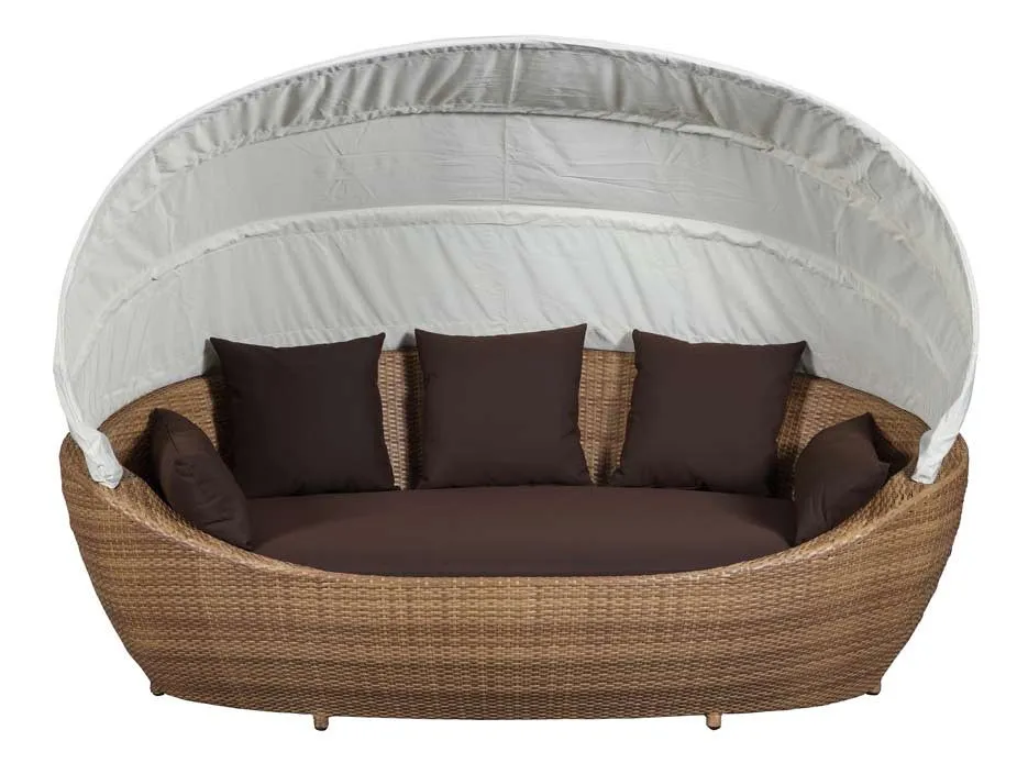 Moebelfaktor Liegeinsel Paradiso Lounge Mixed Beige