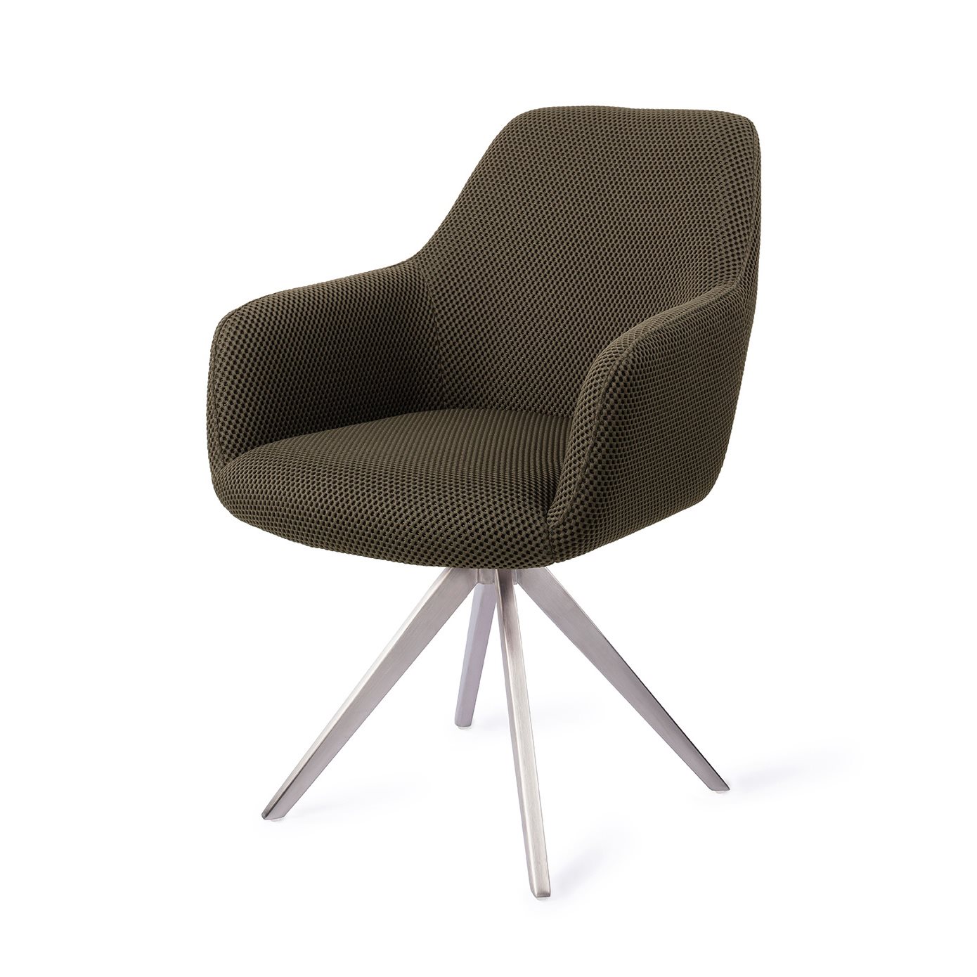 Jesper Home Esszimmerstuhl Hiroo Jungle-Jewel Turn Stahl