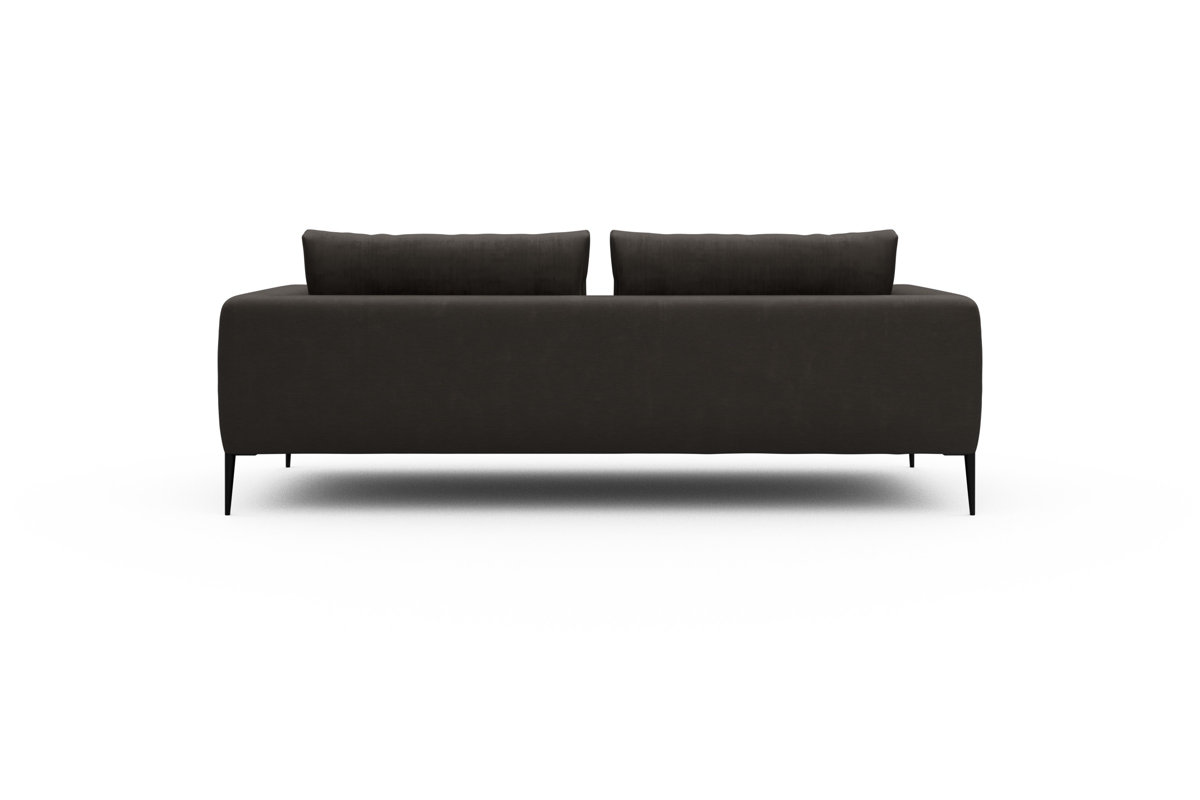 Sofa Paul 3-Sitzer Cordufine-Taupe