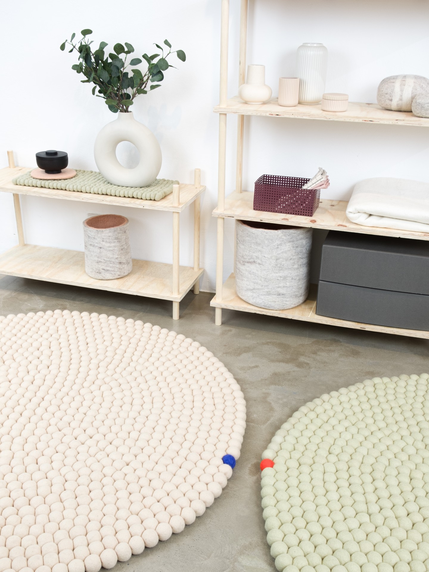 myfelt Big One grünbeige - 160 cm