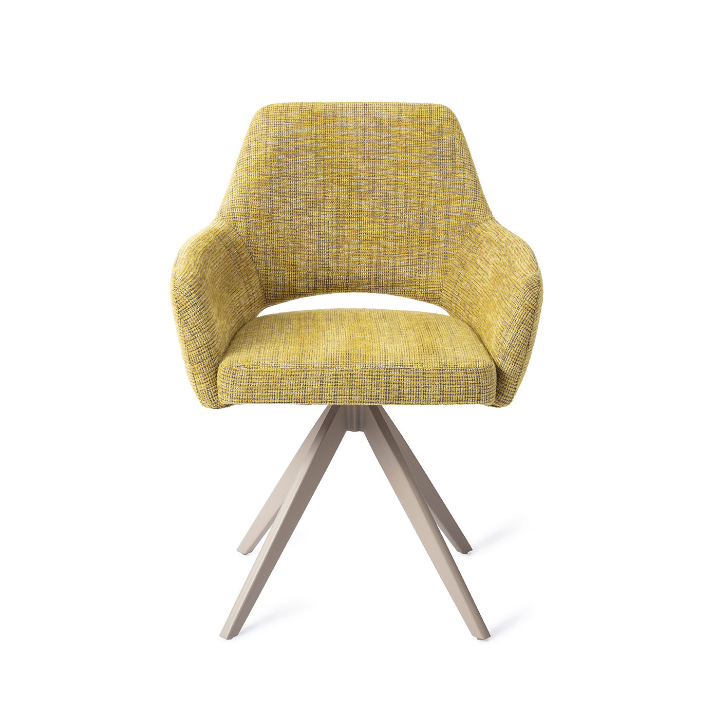 Jesper Home Esszimmerstuhl Yanai Lemon Lines Turn Beige