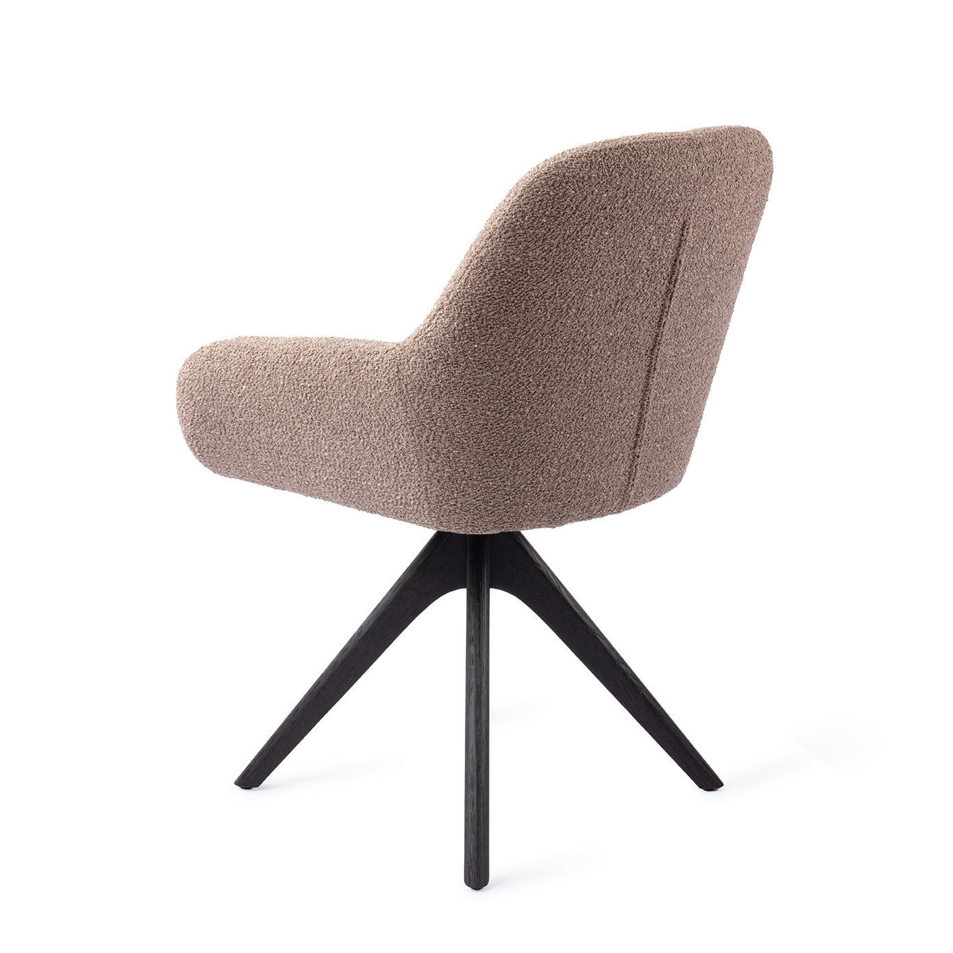 Jesper Home Esszimmerstuhl Kushi Stone Haze Revolve Eiche Schwarz