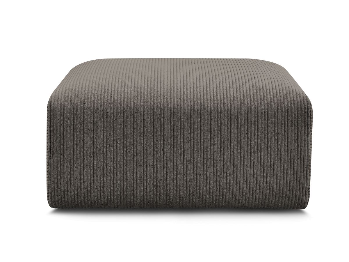Bobochic Tina Pouf Cordsamt Taupe