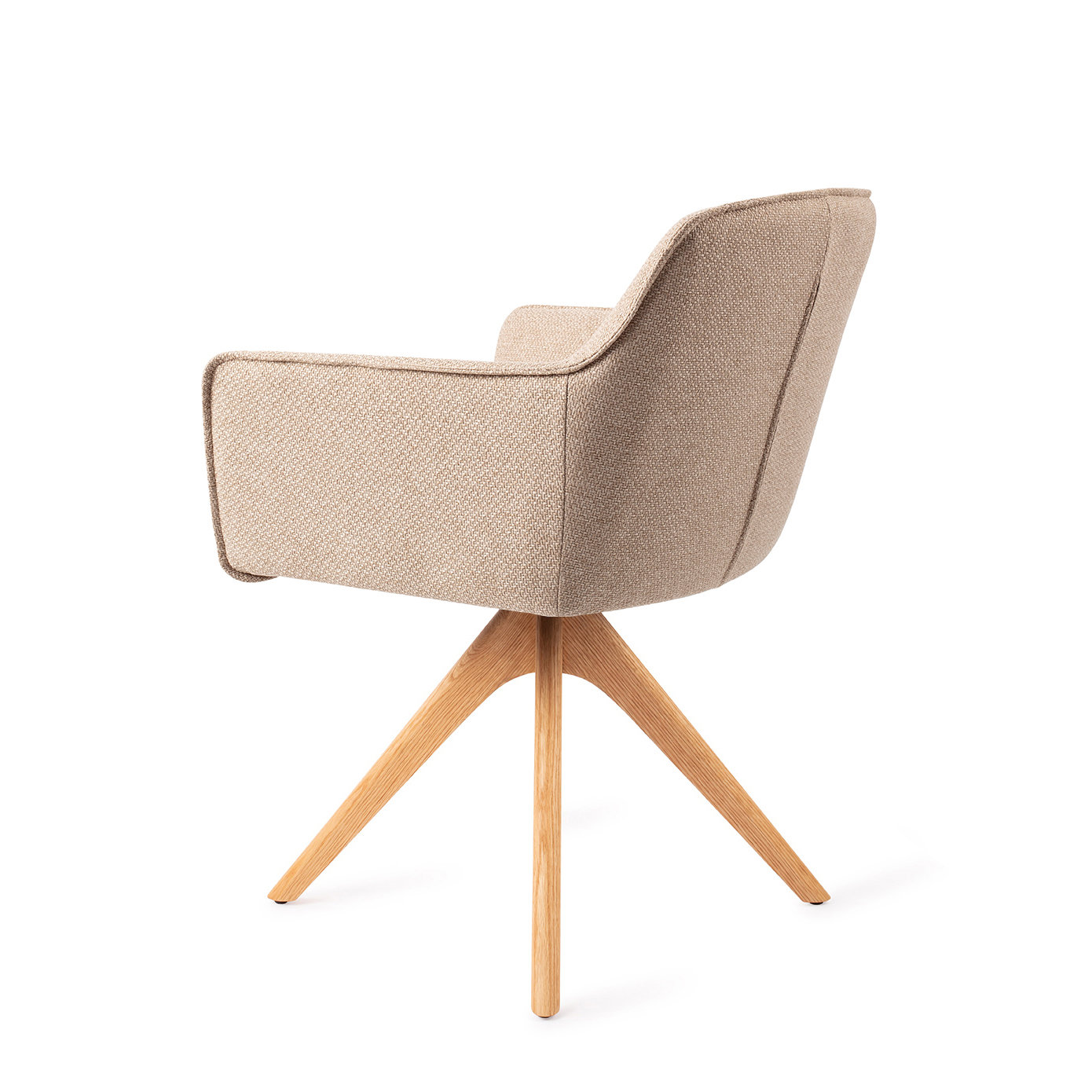 Jesper Home Esszimmerstuhl Hofu Wild Walnut Revolve Eiche Natur