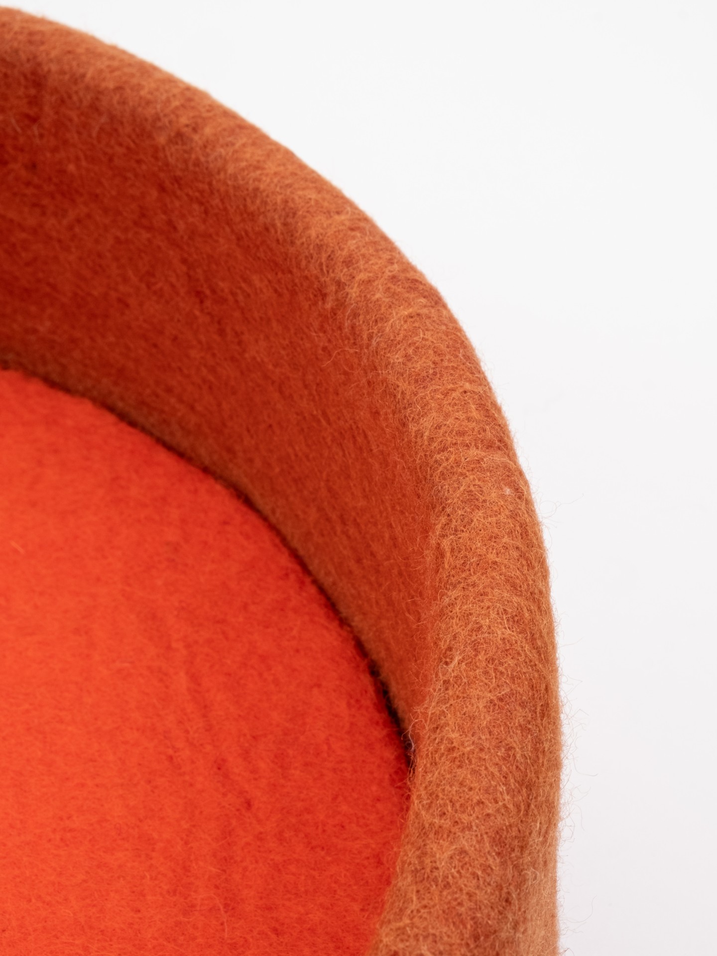 myfelt Lora Katzenkorb - Inlay Rotorange