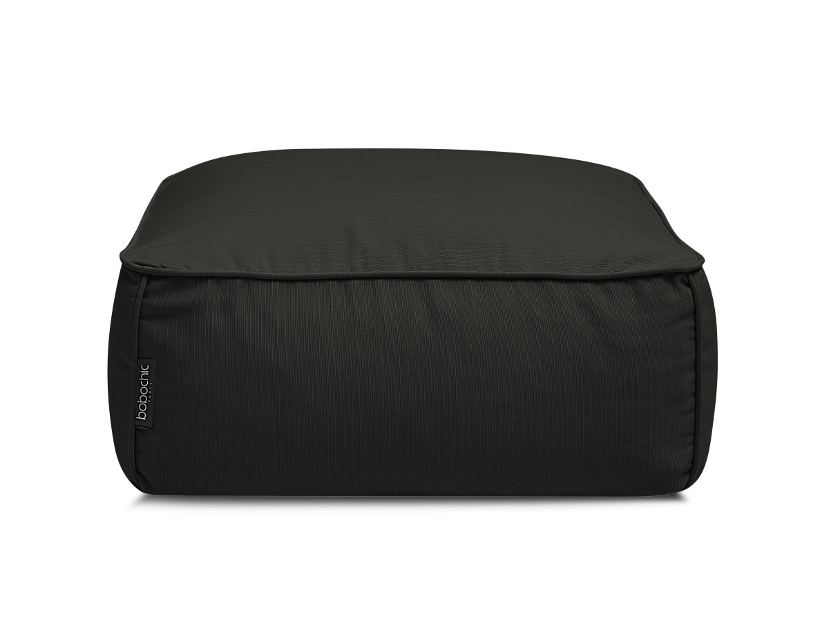 Bobochic Giulia Pouf Stoff Schwarz