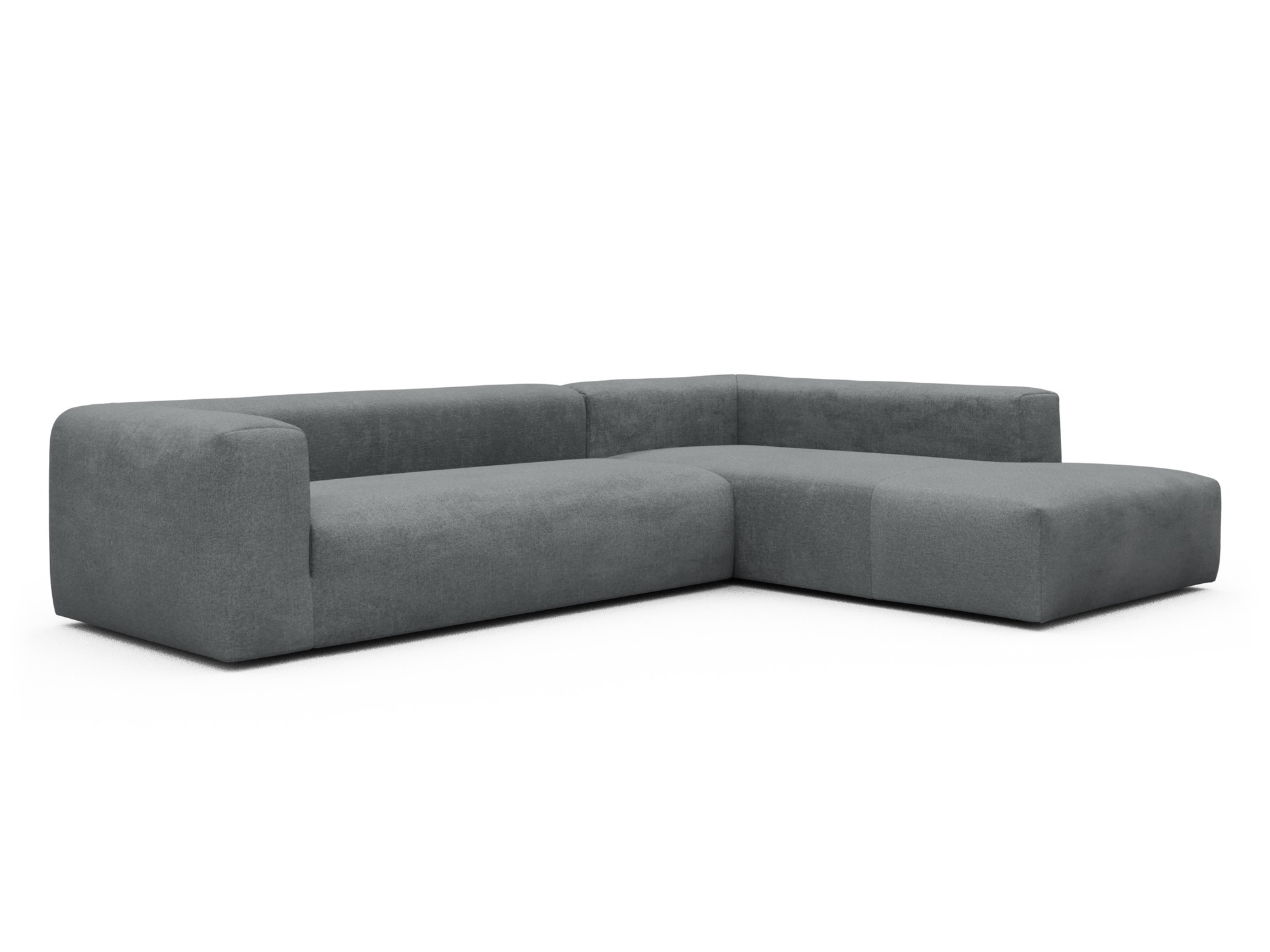 Skandi Home Ecksofa Fred Relax-Ecke rechts mit 2,5-Sitzer Casone-Gravel-Grey moebelfaktor