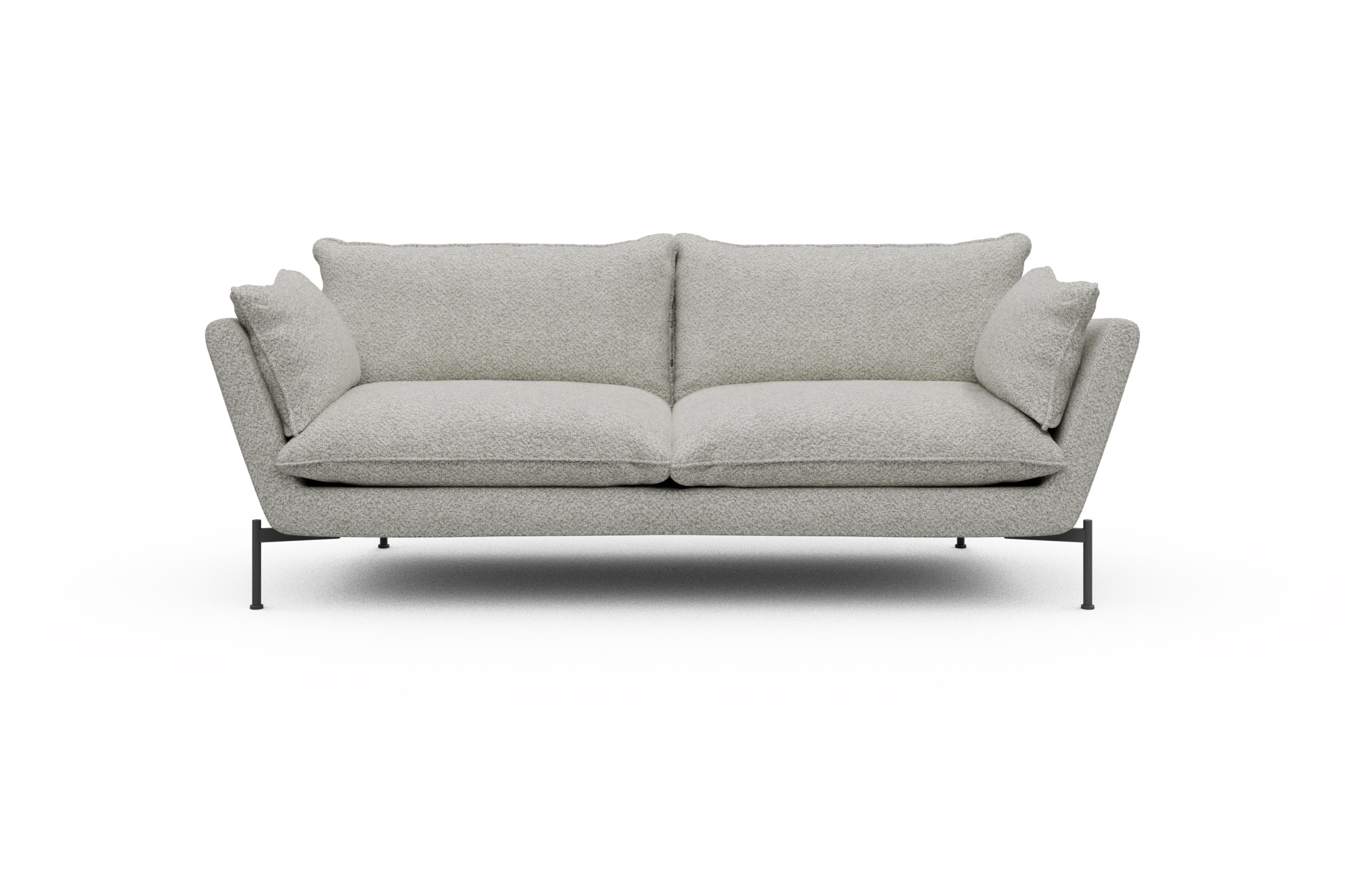 Skandi Home Sofa Anton PREMIUM 3-Sitzer Vanora-Warm-Sand moebelfaktor