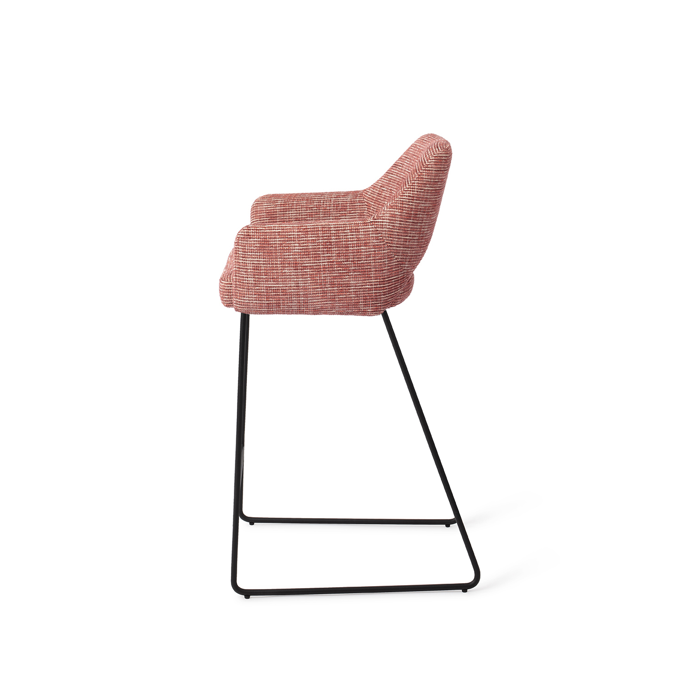 Jesper Home Barhocker Yanai Berry Bars Slide Schwarz Tresenhöhe 65 cm