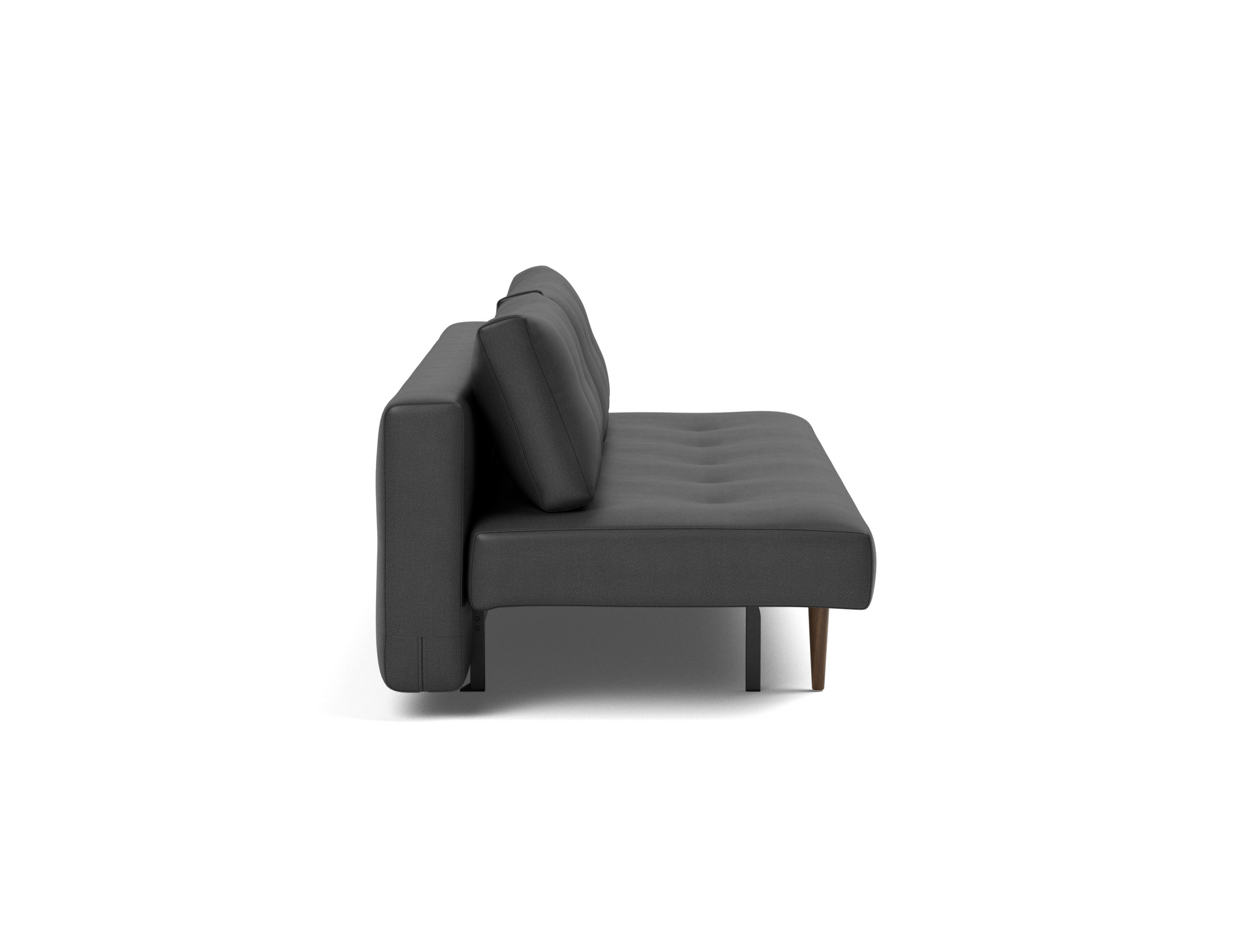 Schlafsofa Recast Lederoptik Faunal 550-Black