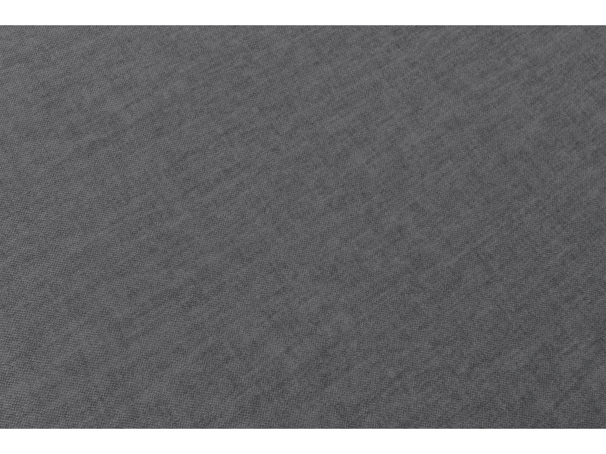 Bobochic Lavena Wohnlandschaft 399 × 220 cm Samt Dunkelgrau Ecke rechts