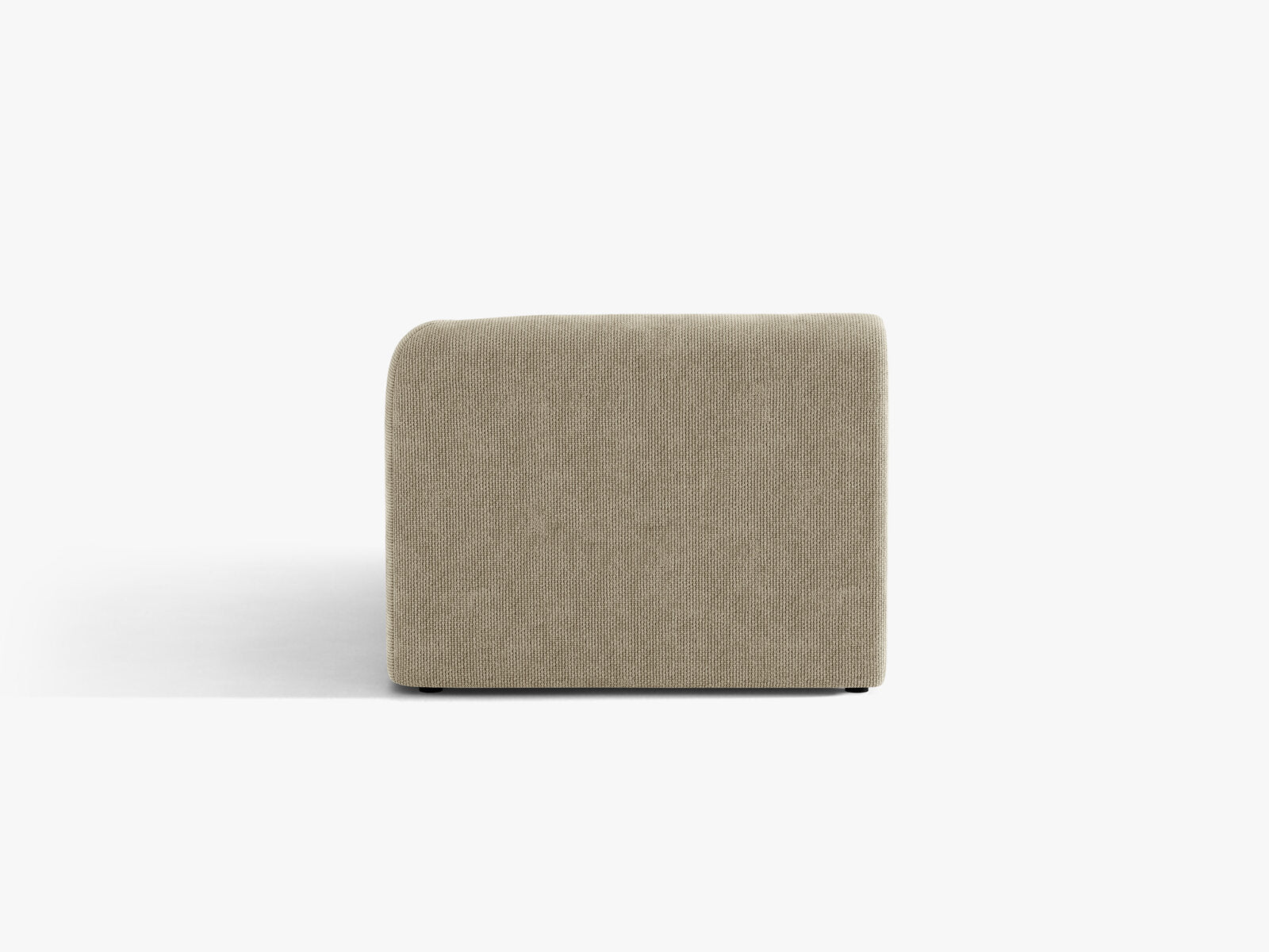 Micadoni Modul Miley 2-Sitzer Chenille Eden Dunkelbeige Rechts
