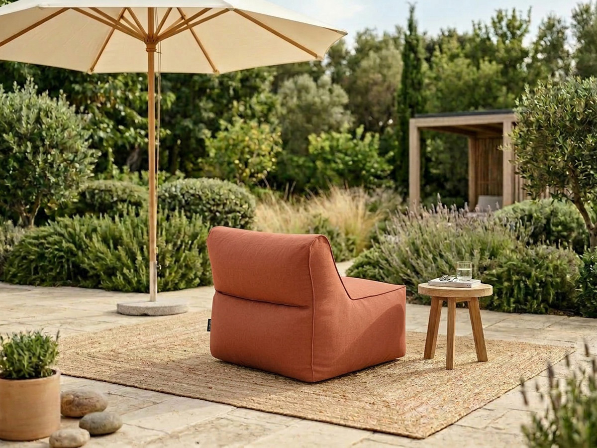 Bobochic Riviera Sofamodul 1-Sitzer Stoff Orange