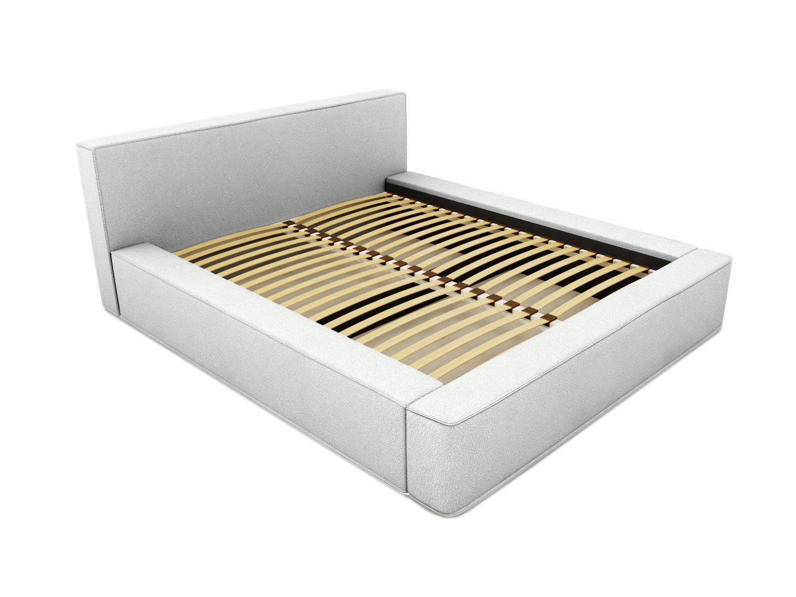 Polsterbett Delano Boucle 180x200 mit Metallrahmen Now Or Never 01