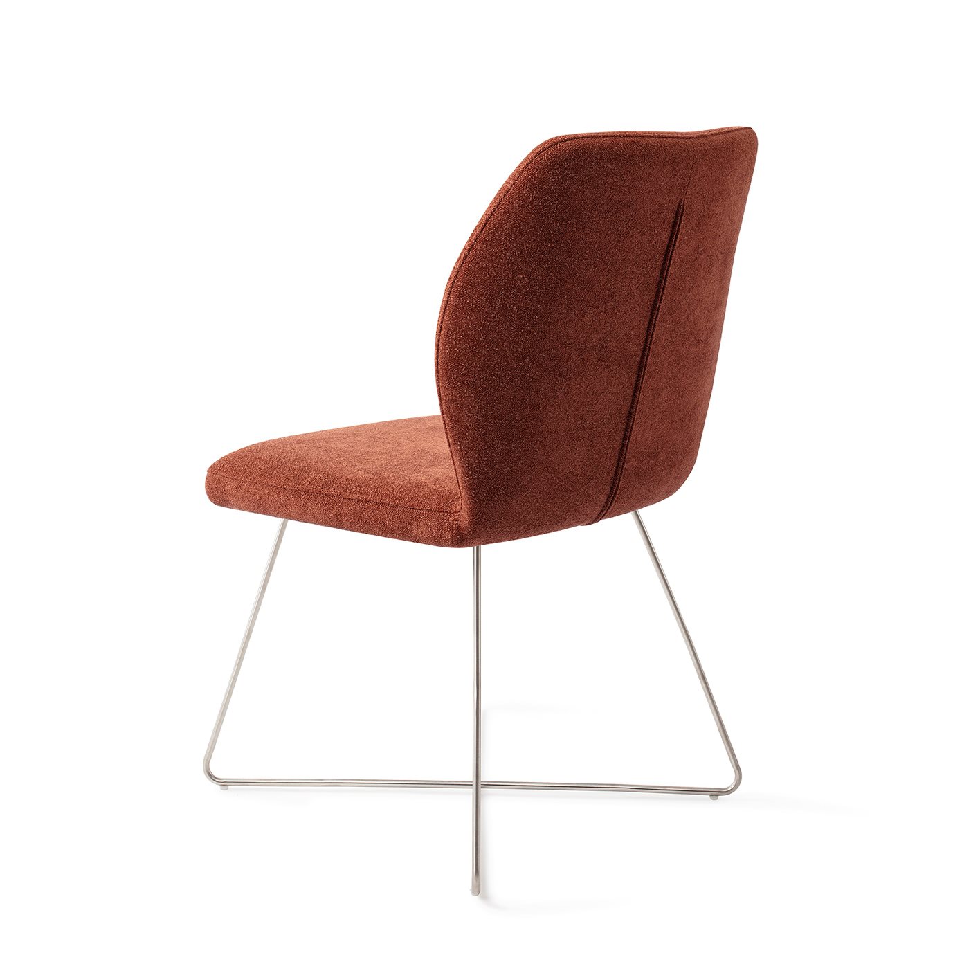 Jesper Home Esszimmerstuhl Ikata Cosy-Copper Cross Stahl