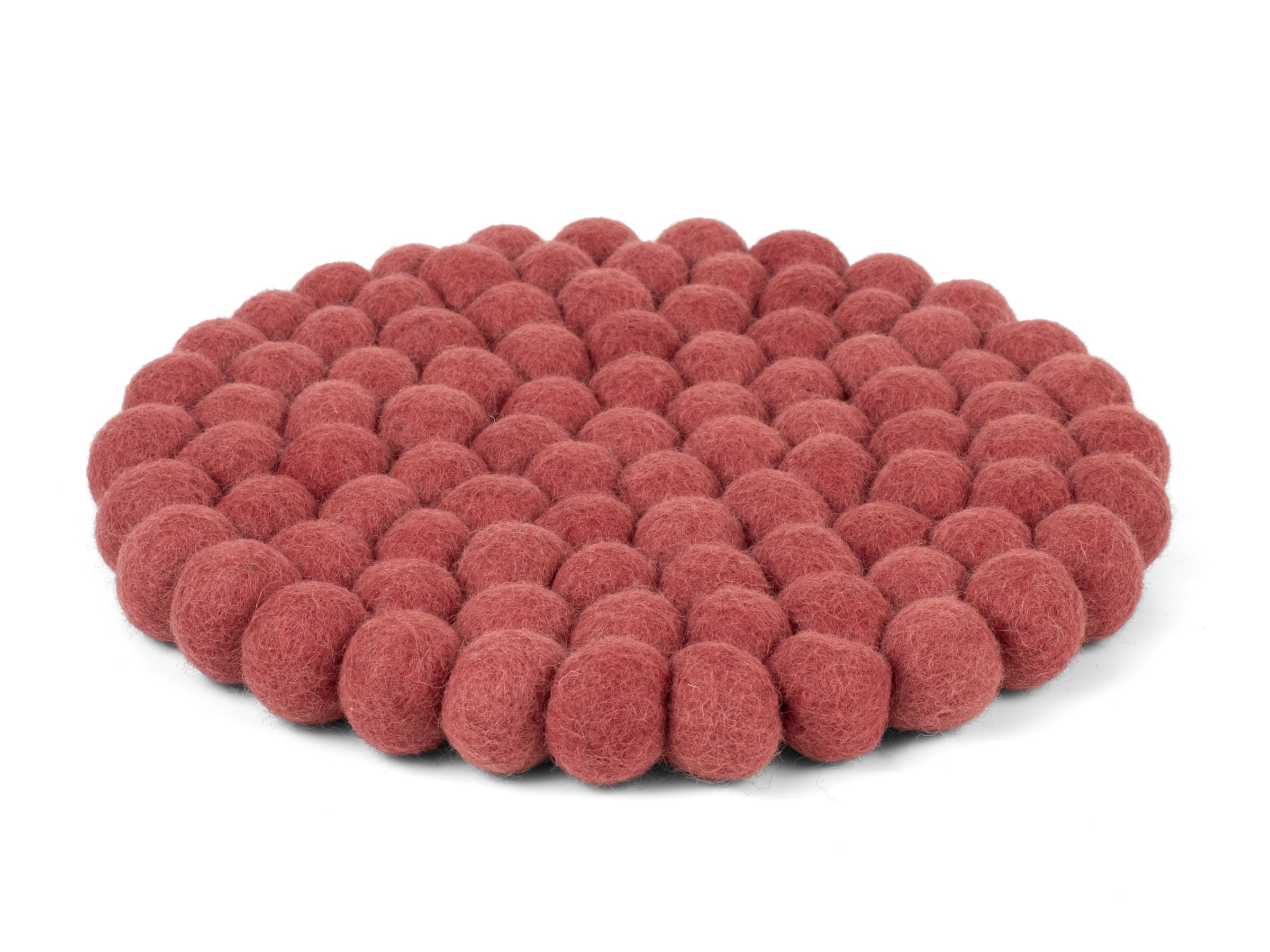 myfelt Kaja Topfuntersetzer Weinrot Ø 20 cm