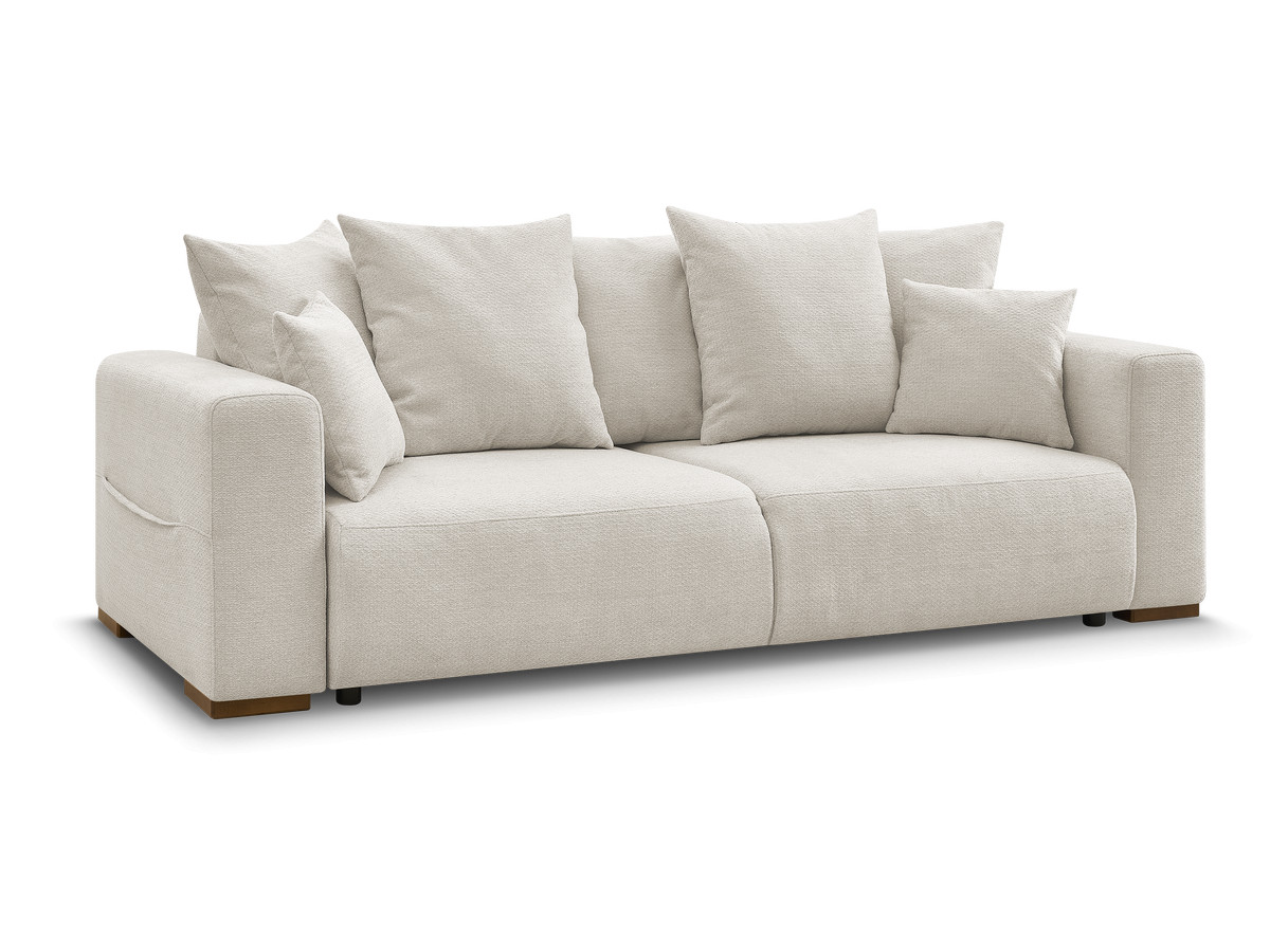 Bobochic Sidonie Schlafsofa 3-Sitzer mit Bettkasten