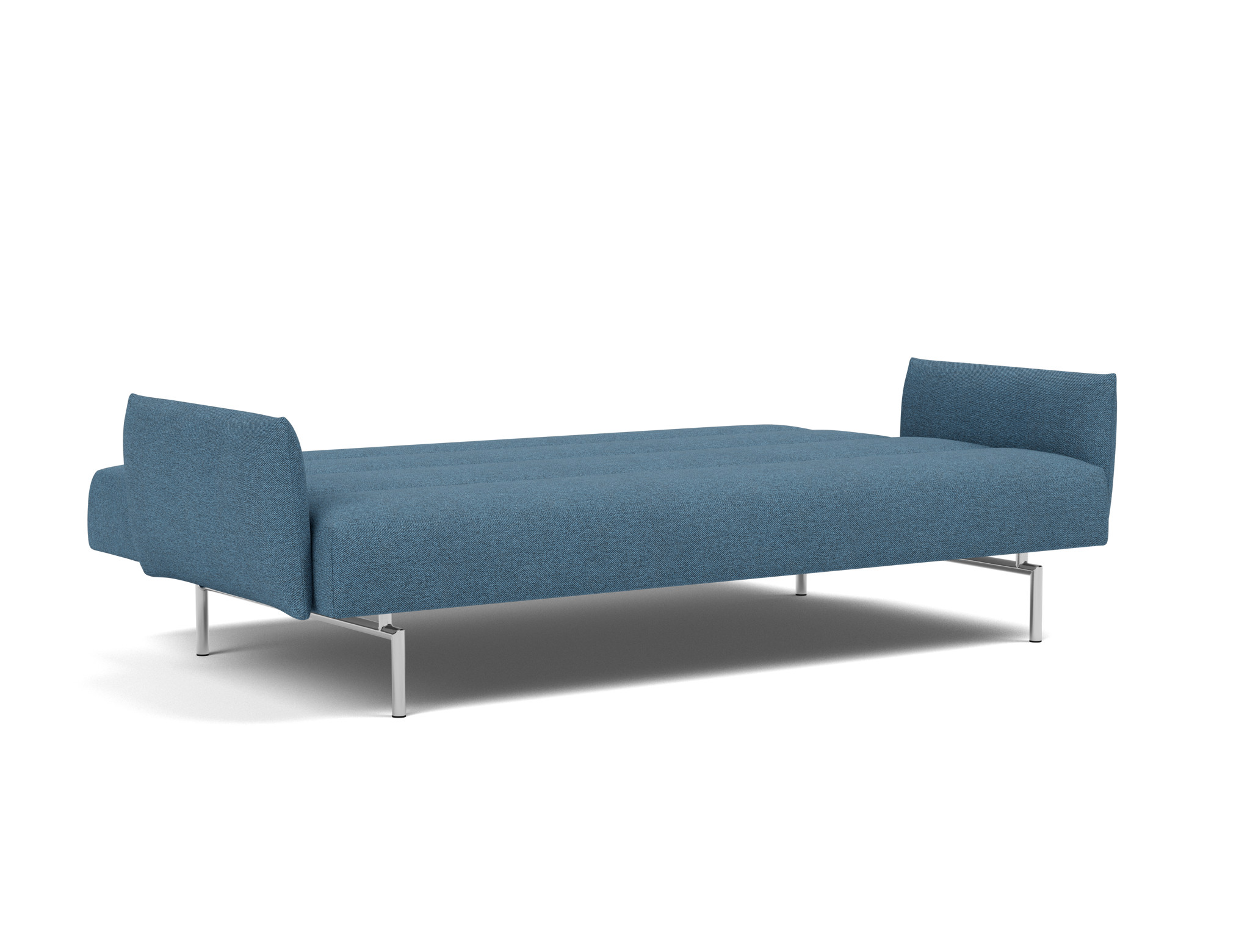 Schlafsofa Jillis mit Armlehnen Strukturierter Stoff Weda 302-Weda-Blue