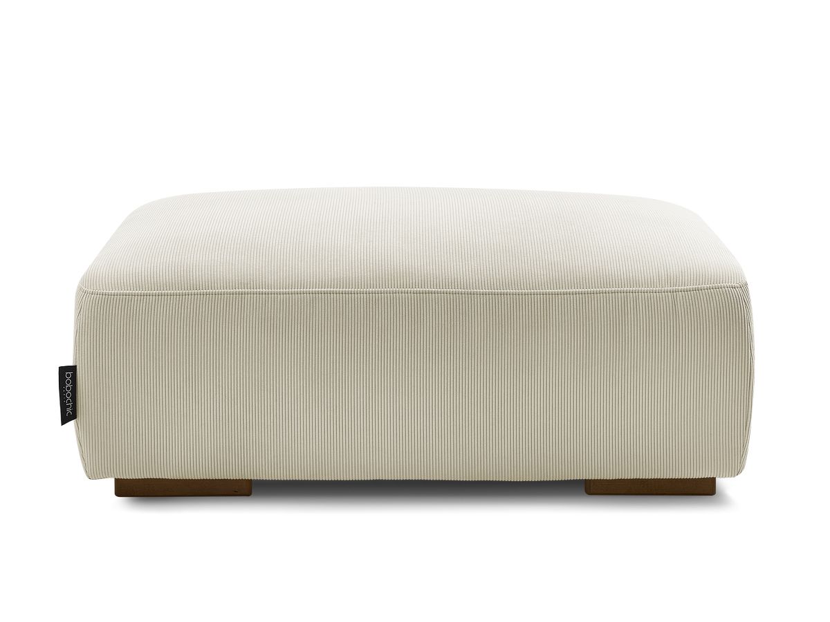 Bobochic Sidonie Pouf Cordsamt Beige