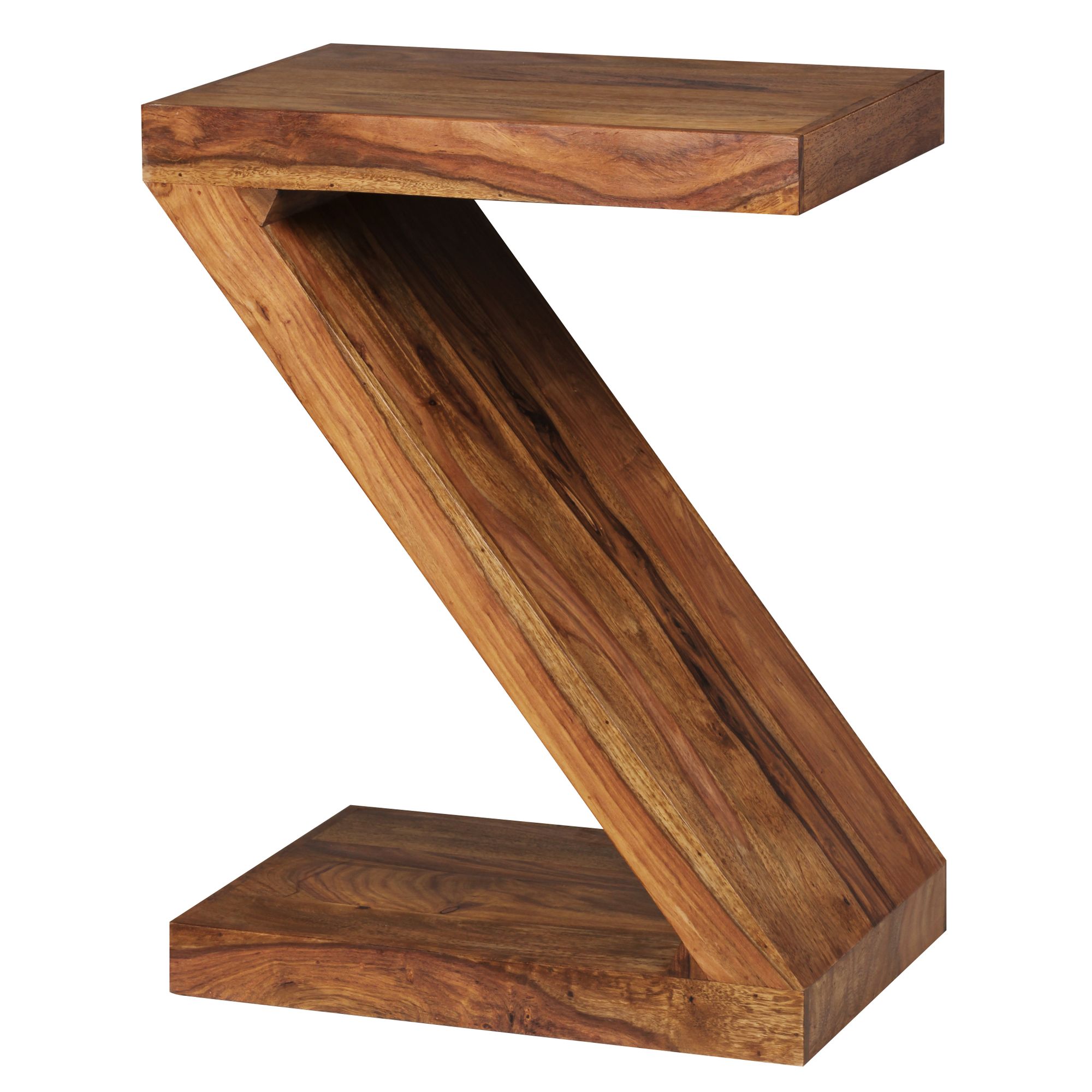 Beistelltisch Aalvik Massivholz Dunkelbraun 44 × 30 × 59 cm