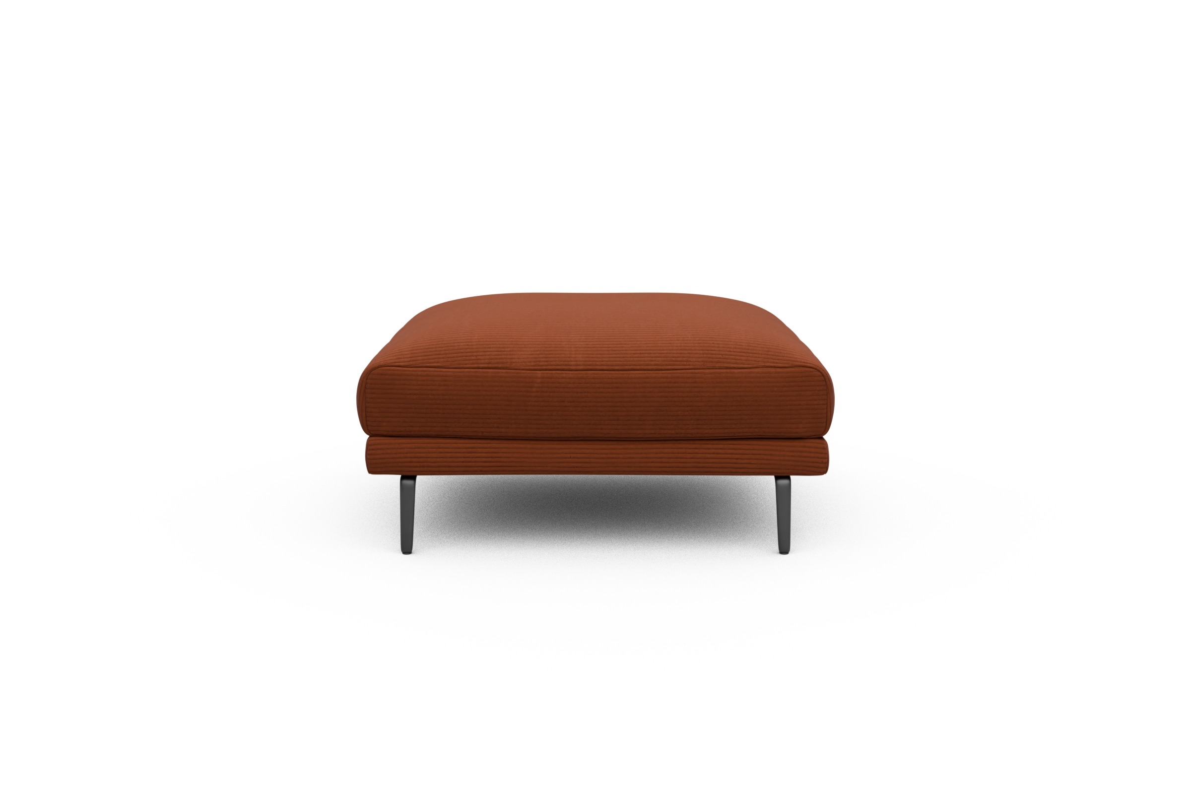Sitzhocker Karl Corduroy-Burnt-Orange
