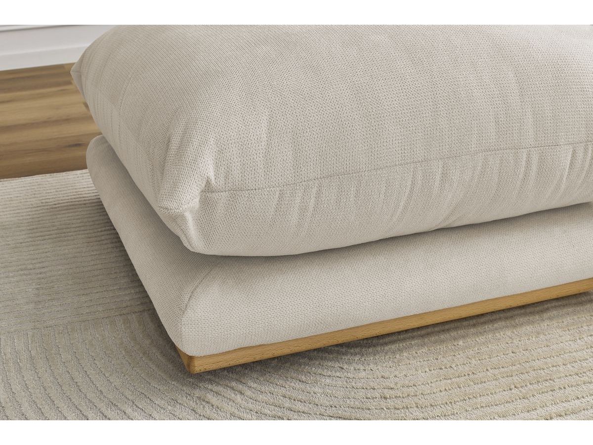 Bobochic Ernest Pouf Stoff Beige