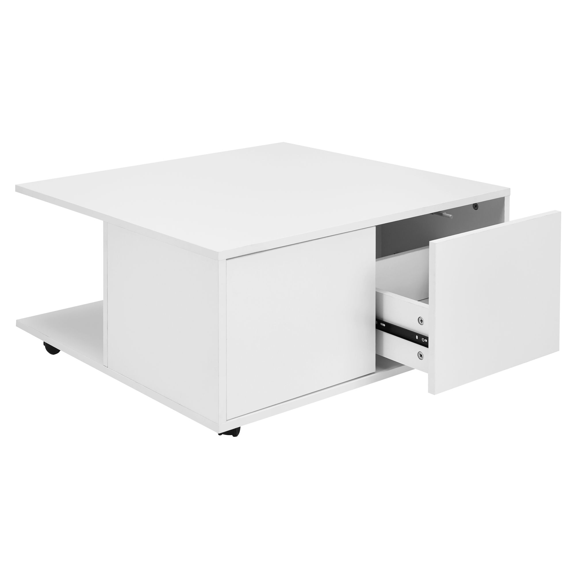 Couchtisch Spjald Weiß 70 × 70 × 36,5 cm