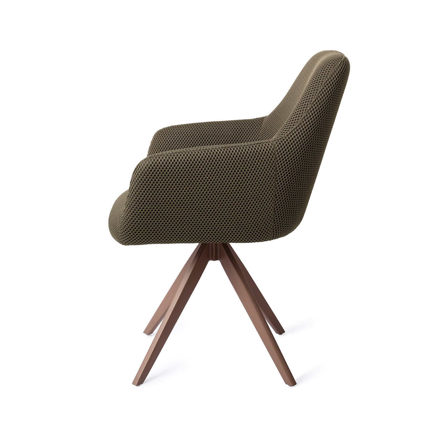 Jesper Home Esszimmerstuhl Hiroo Jungle-Jewel Turn Braun