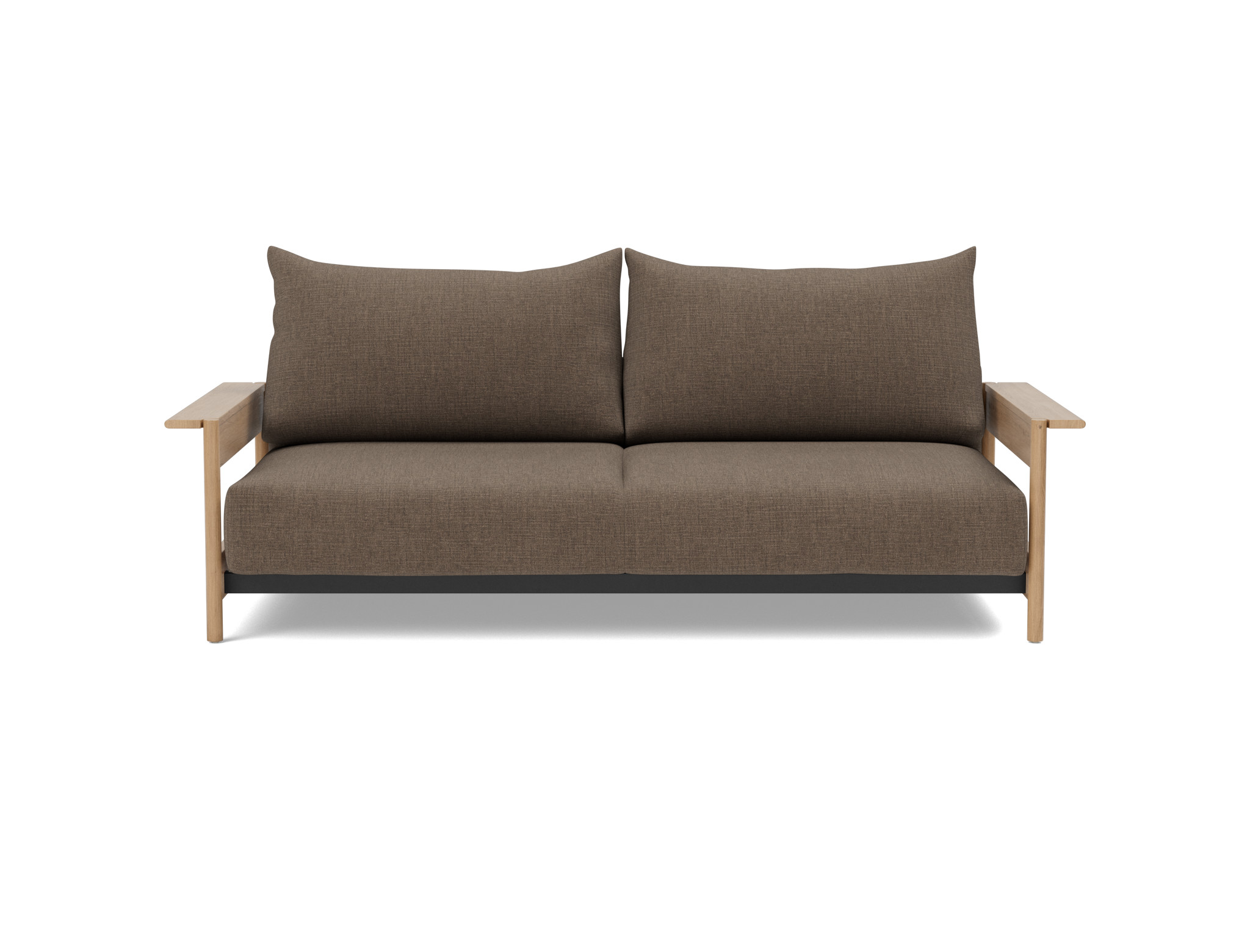 Schlafsofa Malloy Wood Chenille Esina 411-Cedar-Brown