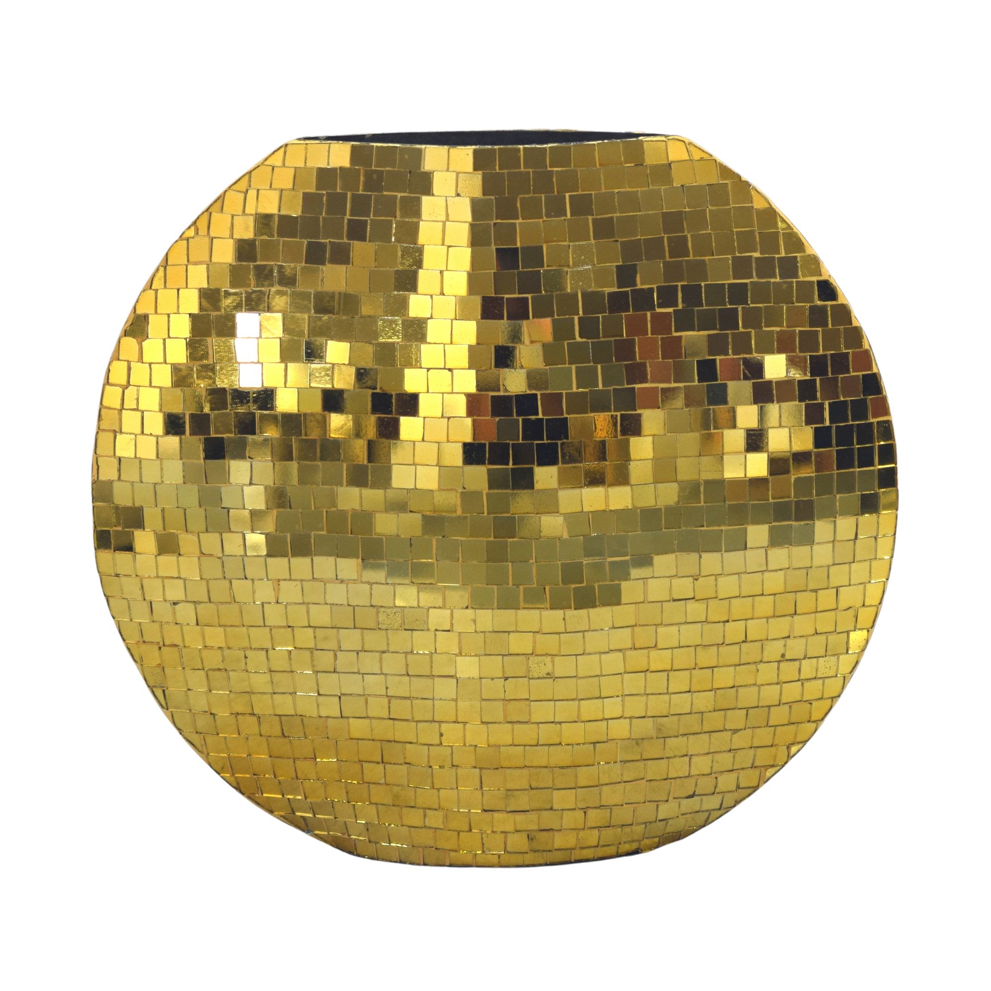 Tischvase Moskenes Metall Gold Ø 40 cm