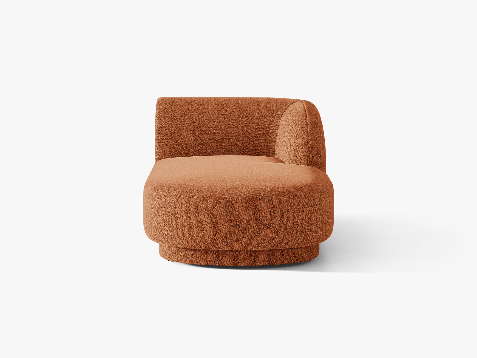 Micadoni Modul Miley 2-Sitzer Boucle Baloo Terrakotta Rechts