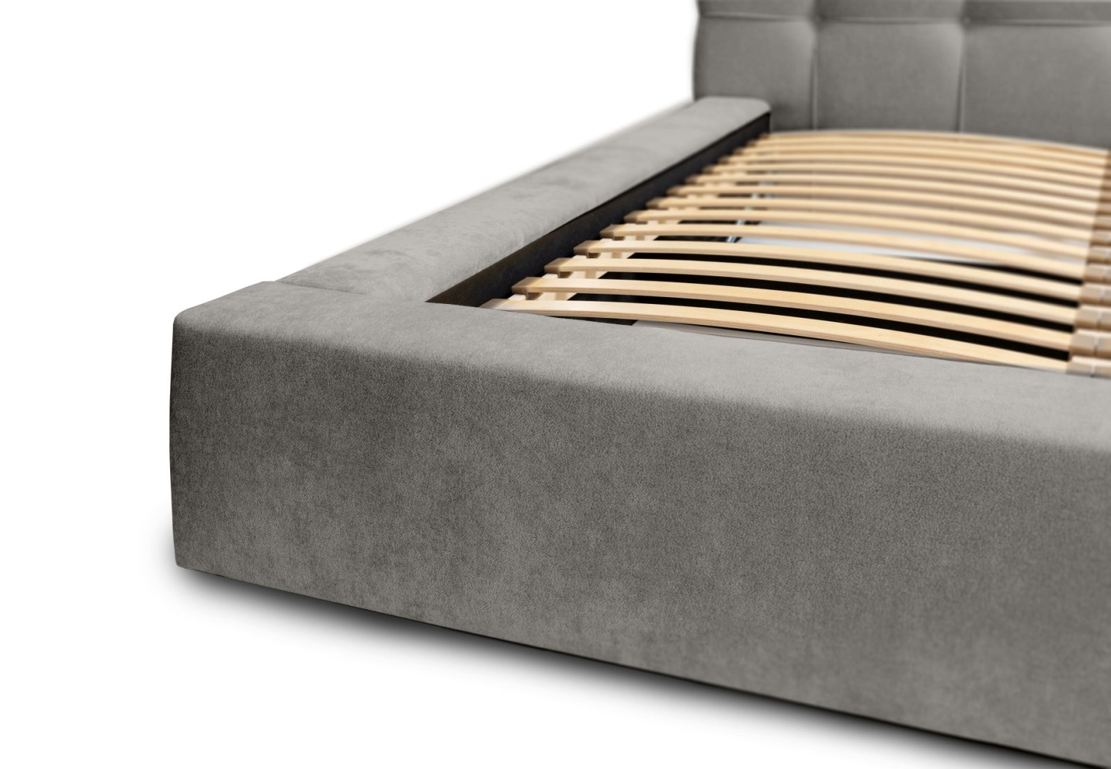 Polsterbett Pavo Chenille 180x200 mit Metallrahmen Ditra-New 15