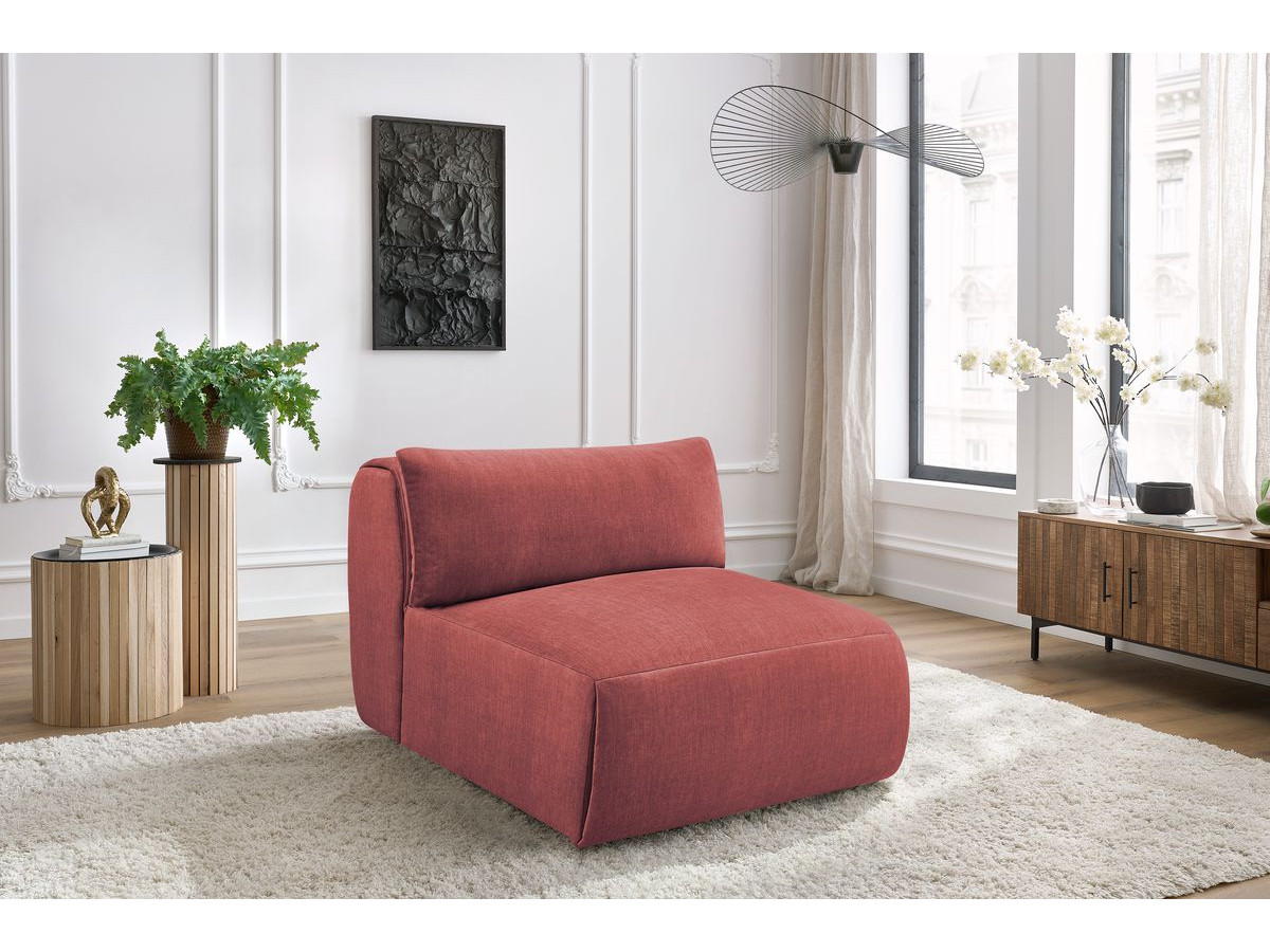 Bobochic Jeanne Sofamodul 1-Sitzer Samt Orange