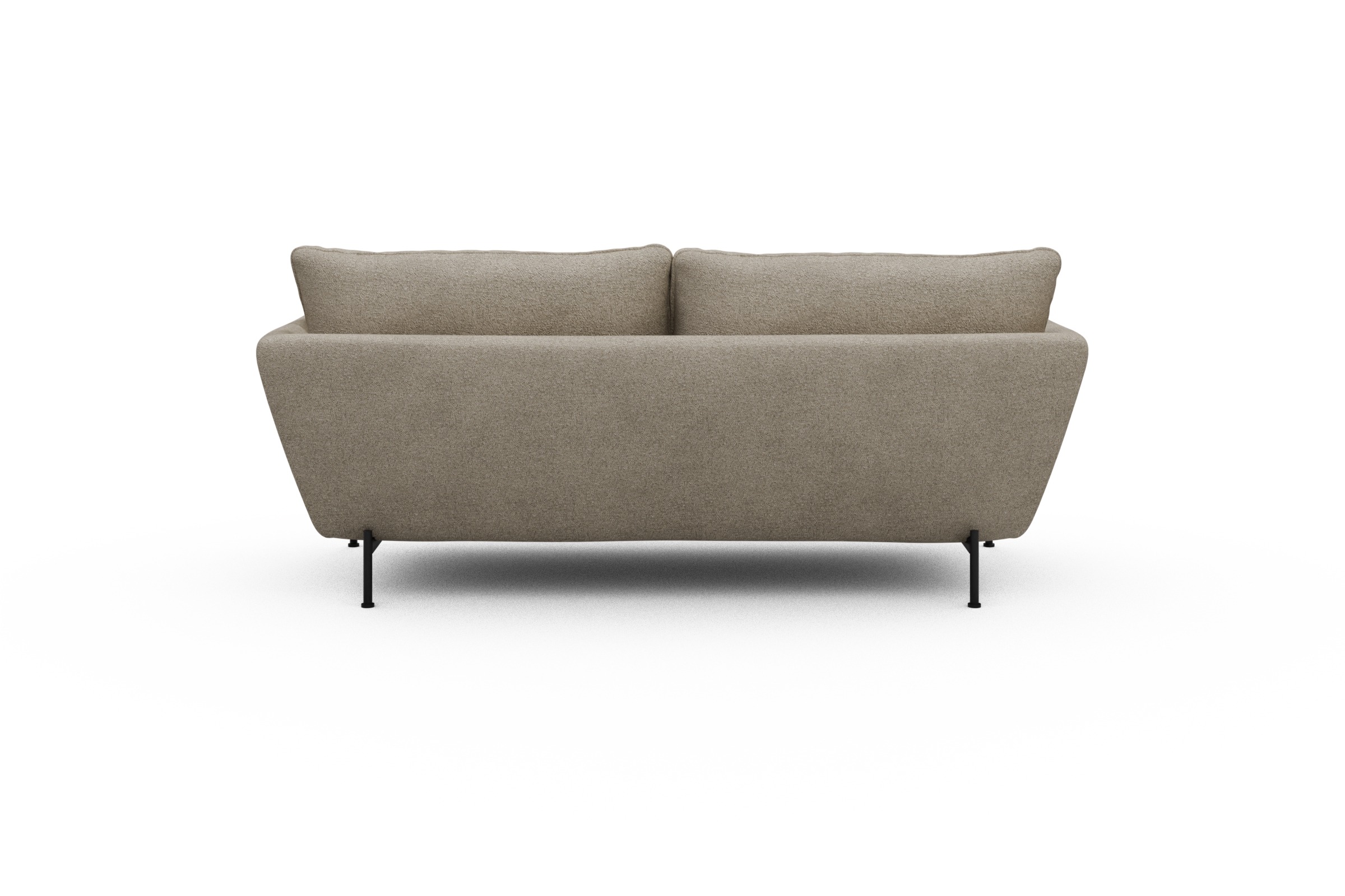 Sofa Anton 2-Sitzer Boucle-Beige