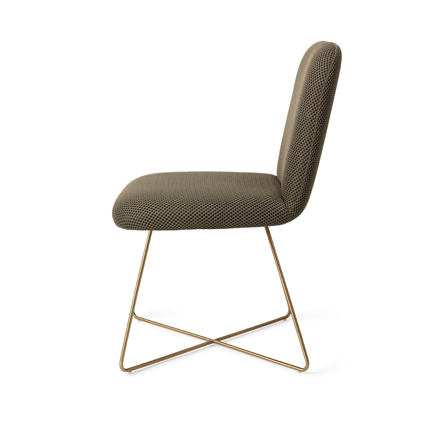 Jesper Home Esszimmerstuhl Taiwa Jungle-Jewel Cross Gold